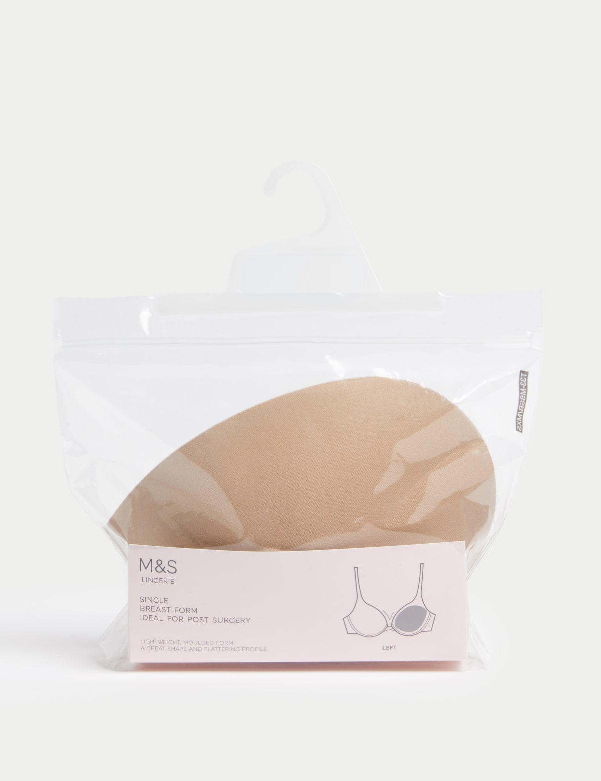 

Marks & Spencer Post Surgery Left Breast Form (FEMALE, ROSE QUARTZ, XL)