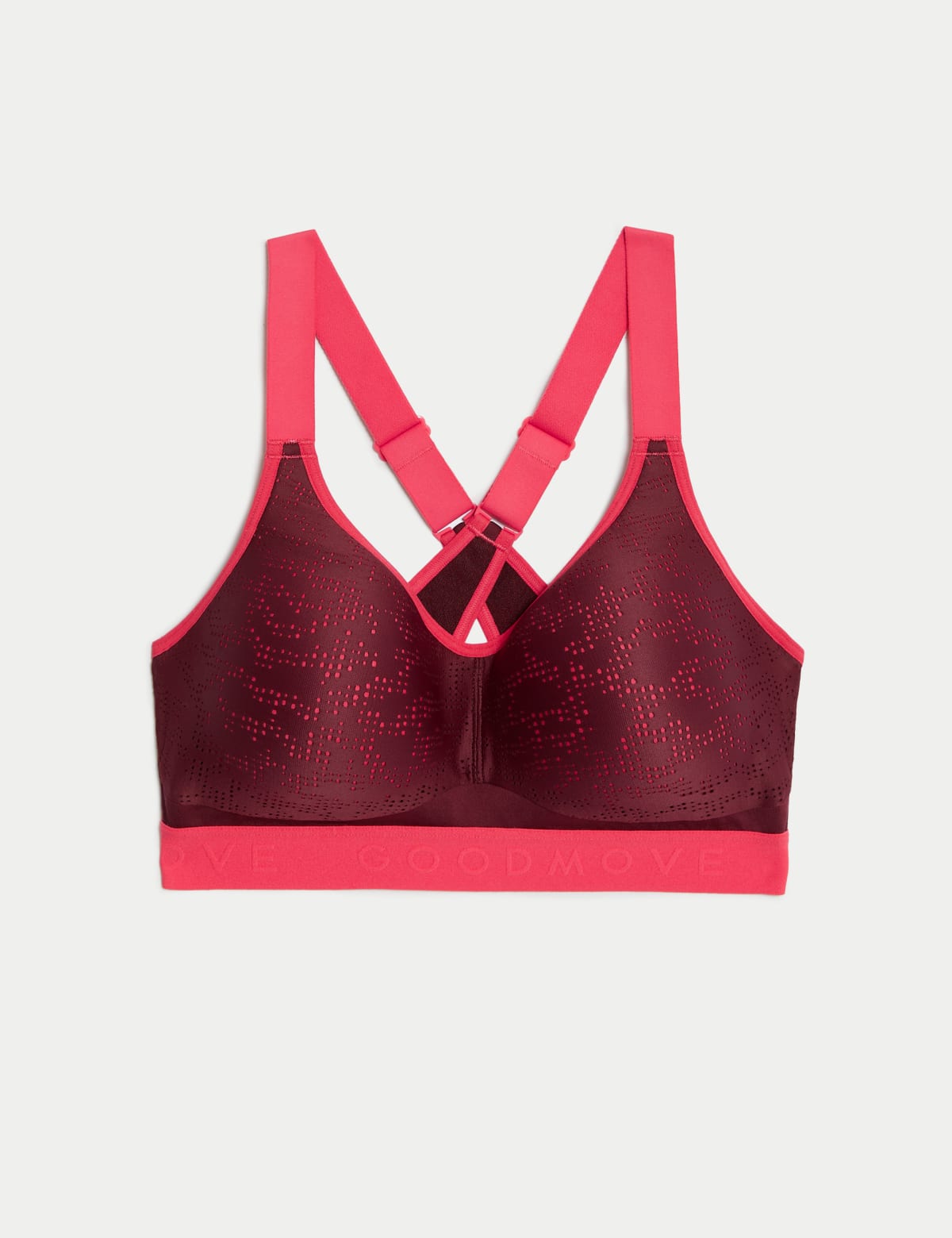 

Marks & Spencer Freedom To Move Ultimate Support Sports Bra A-E (FEMALE, BURGUNDY, 38-C)