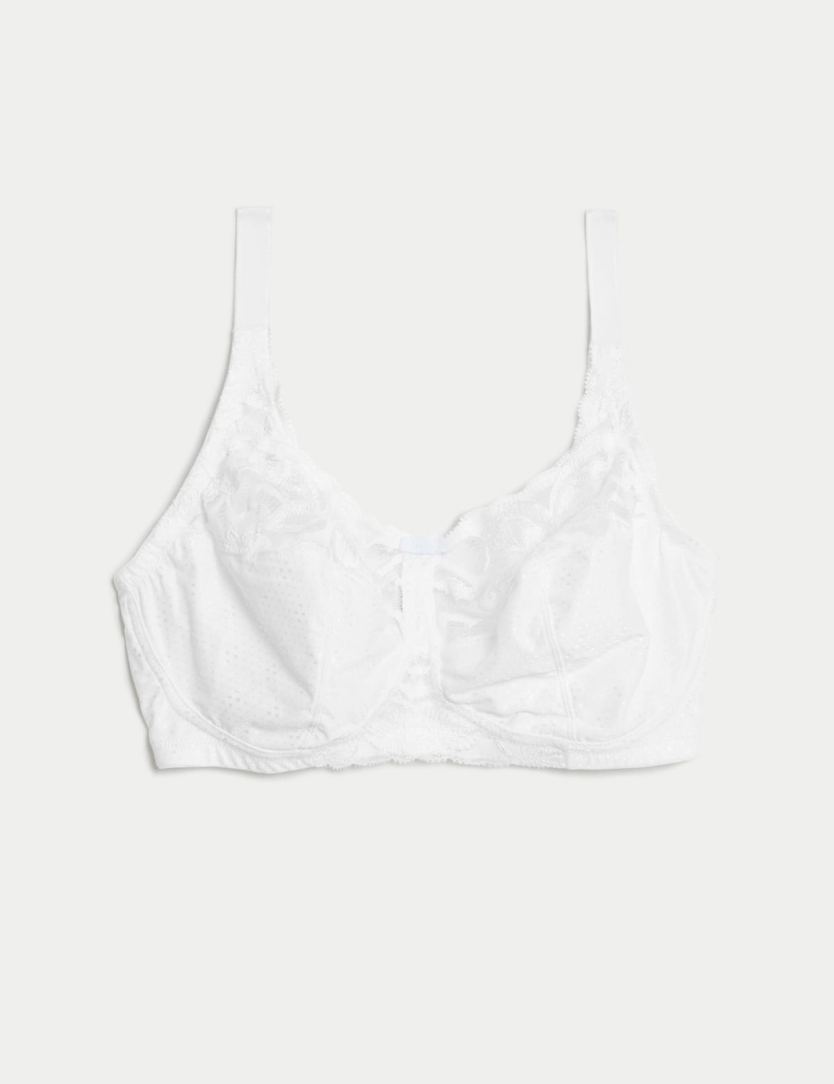 

Marks & Spencer Total Support Wildblooms Non-Wired Bra B-H (FEMALE, WHITE, 34-E)