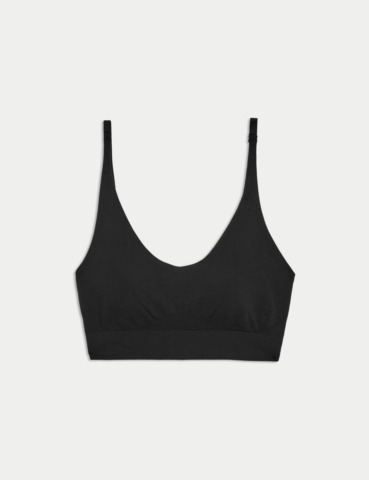 

Marks & Spencer Seamless Non Wired First Bralette (FEMALE, BLACK, XXS)