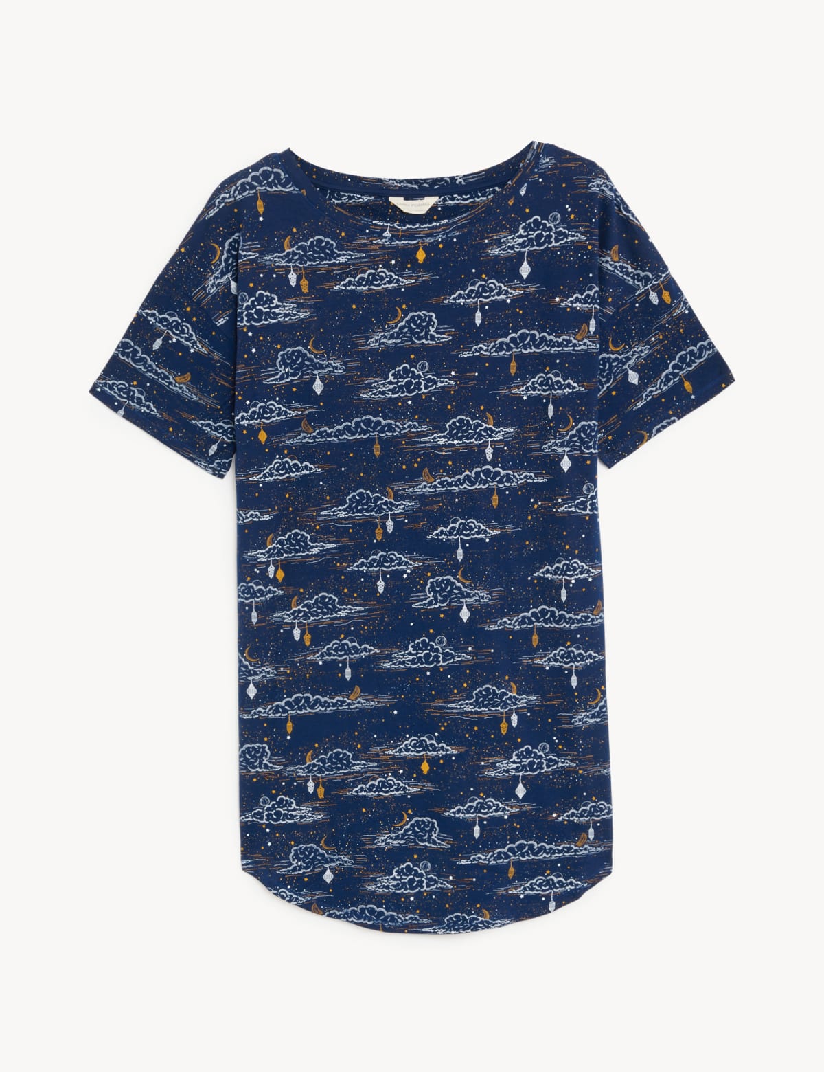 

Marks & Spencer Pure Cotton Eid Nightdress (FEMALE, BLUE MIX, XS)