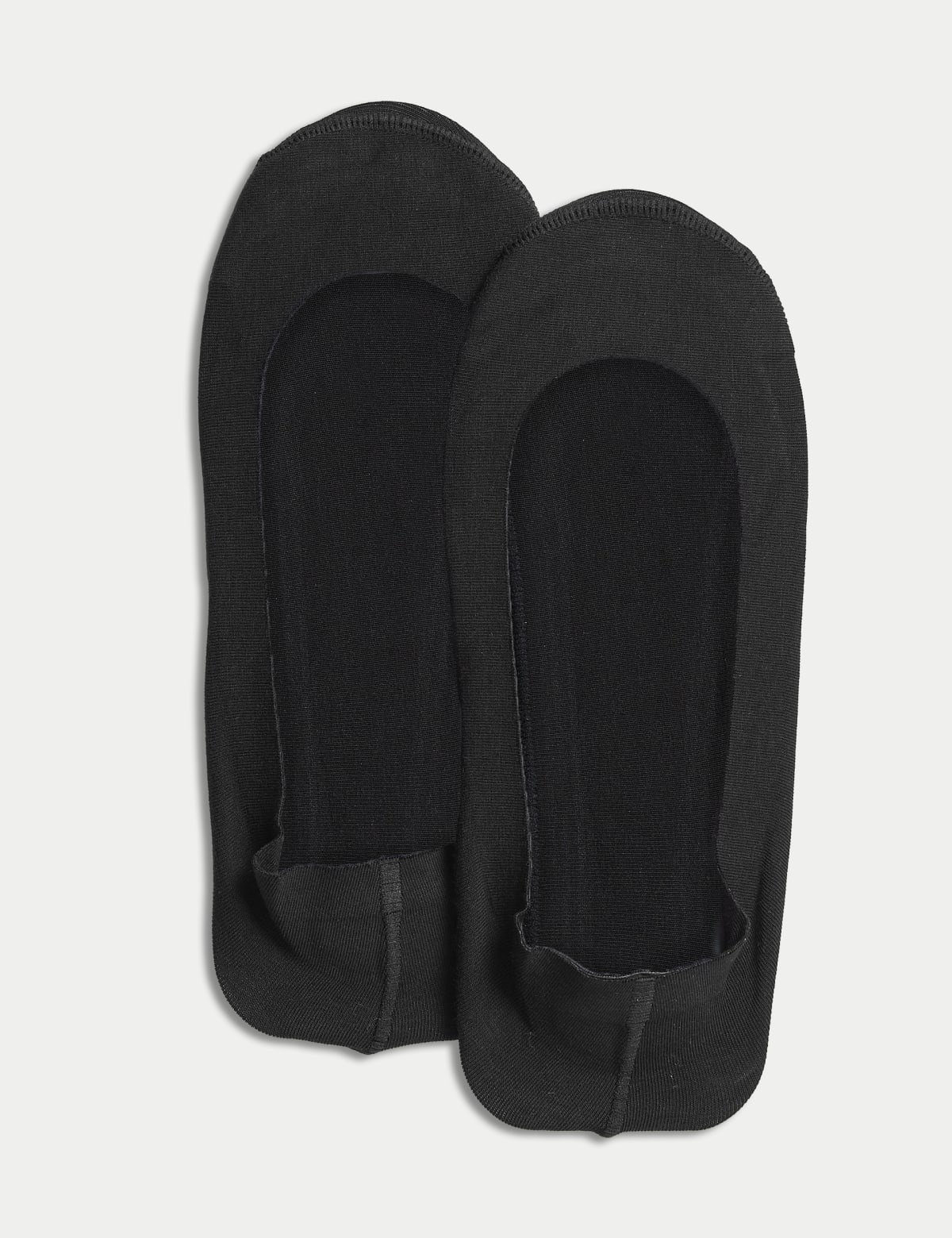 

Marks & Spencer 2pk Cotton Ultra Low Cut Footsies (FEMALE, BLACK)