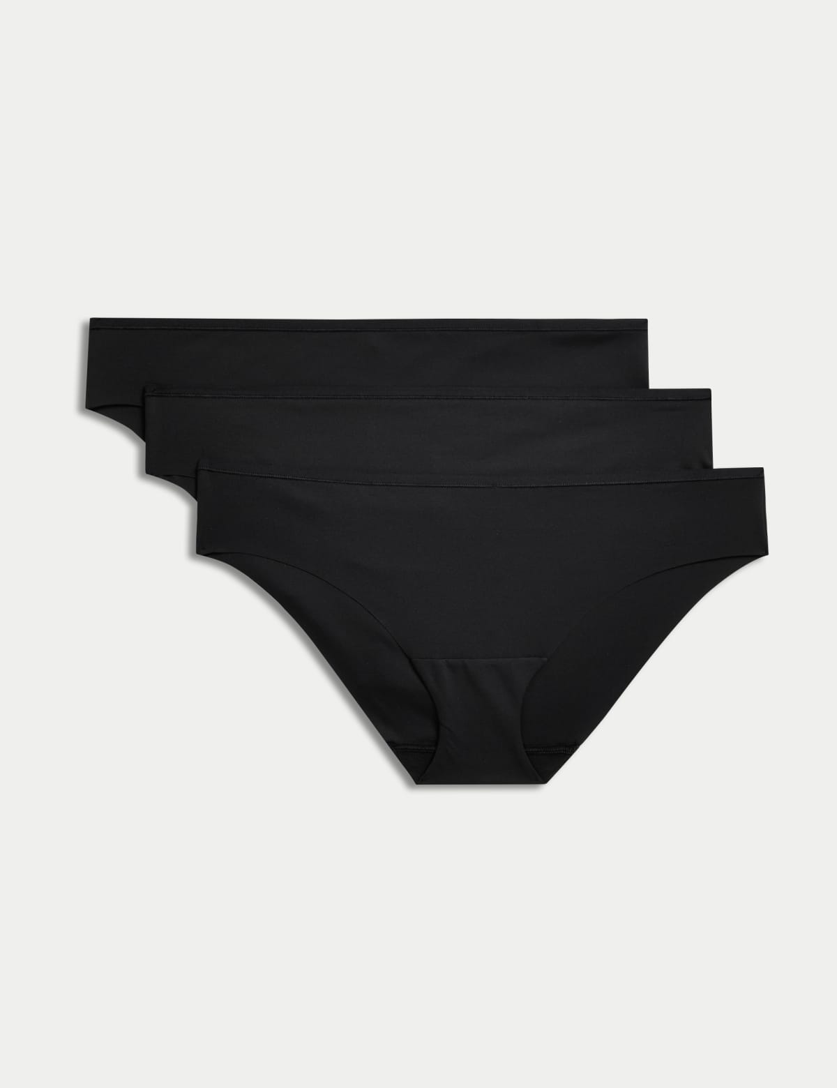

Marks & Spencer 3pk No VPL Flexifit™ Brazilian Knickers (FEMALE, BLACK, 8)