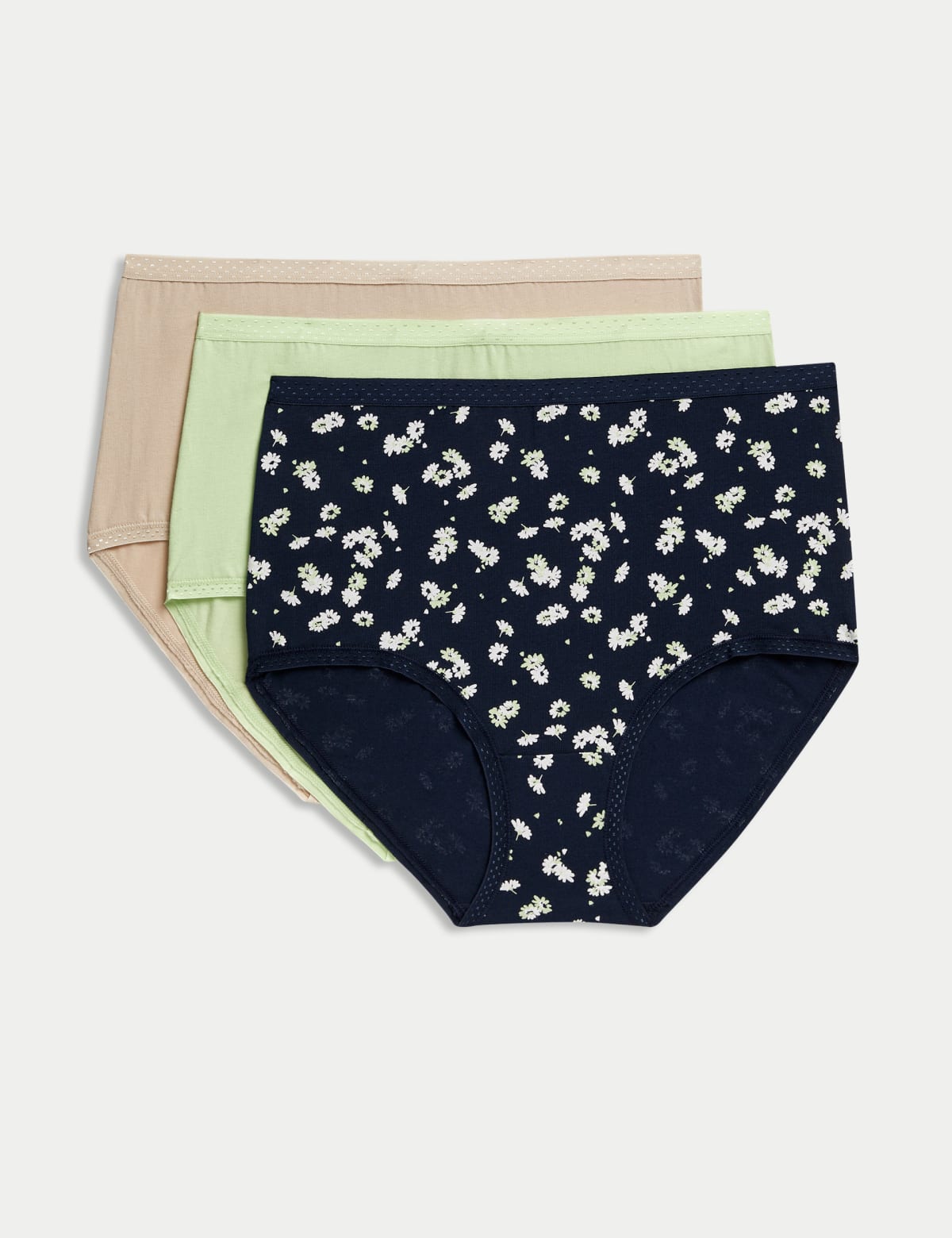 

Marks & Spencer 3pk Cotton Rich Full Briefs (FEMALE, BLUE MIX, 8)