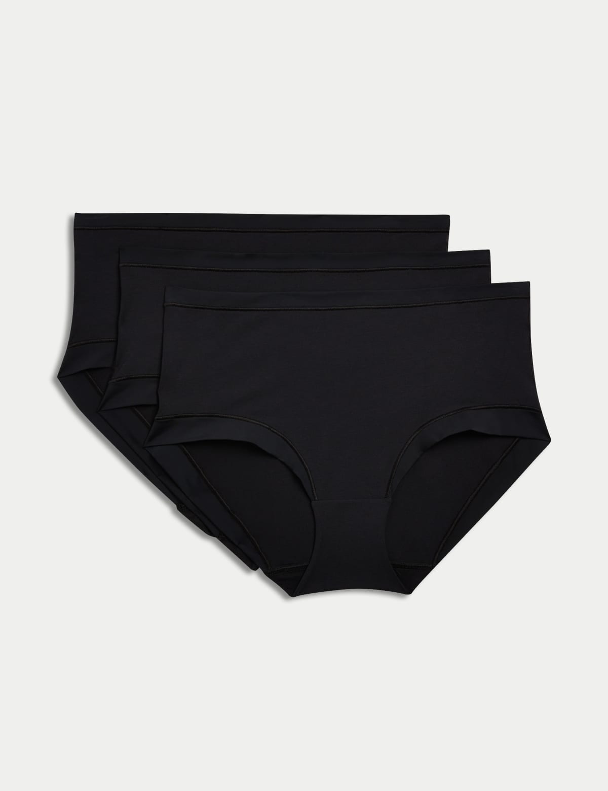 

Marks & Spencer 3pk Flexifit™ Modal High Rise Shorts (FEMALE, BLACK, 14)
