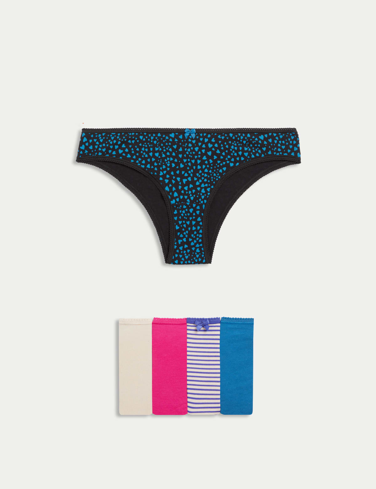 

Marks & Spencer 5pk Cotton Lycra™ Brazilian Knickers (FEMALE, ULTRAVIOLET, 14)