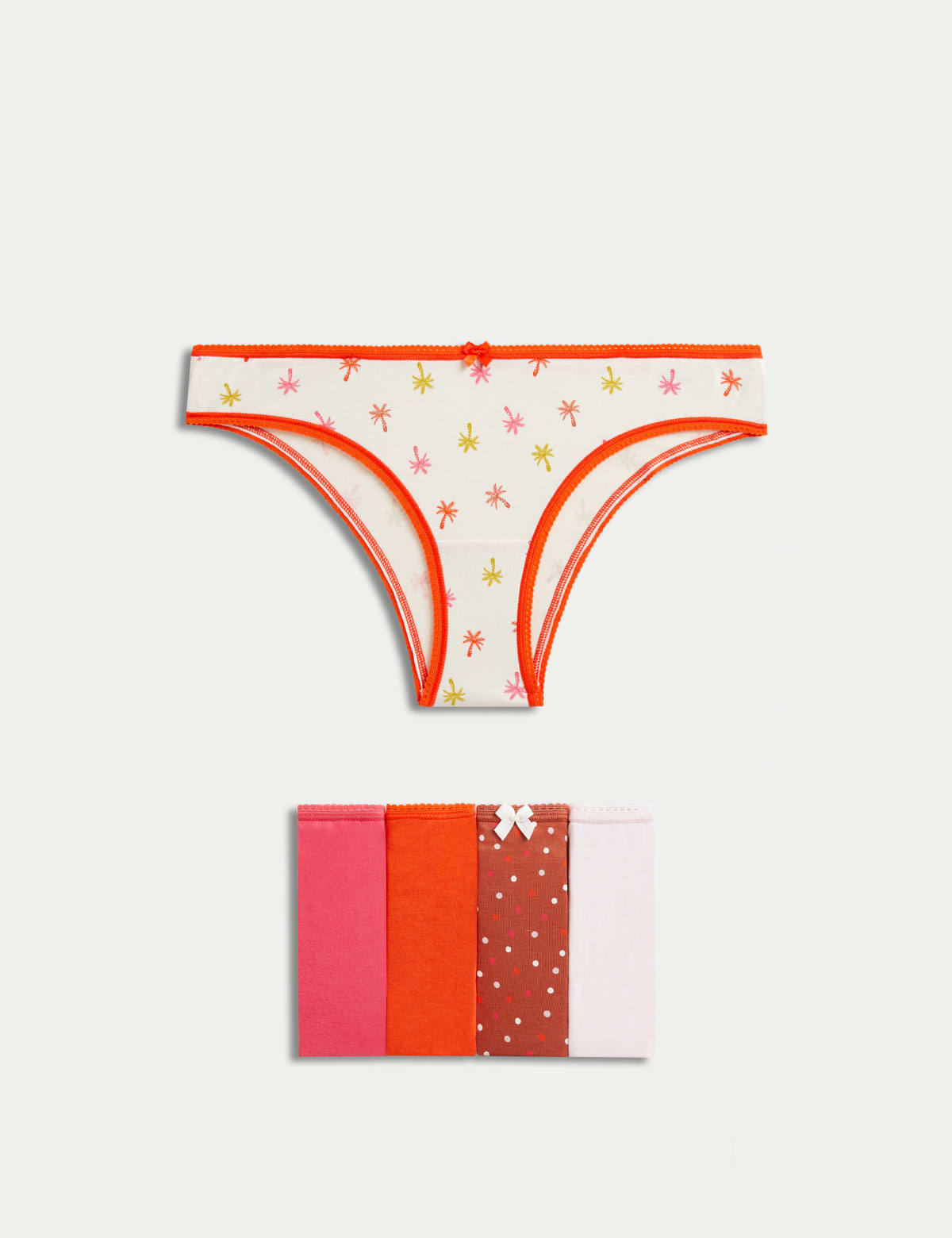 

Marks & Spencer 5pk Cotton Lycra™ Brazilian Knickers (FEMALE, BURNT SIENNA, 8)