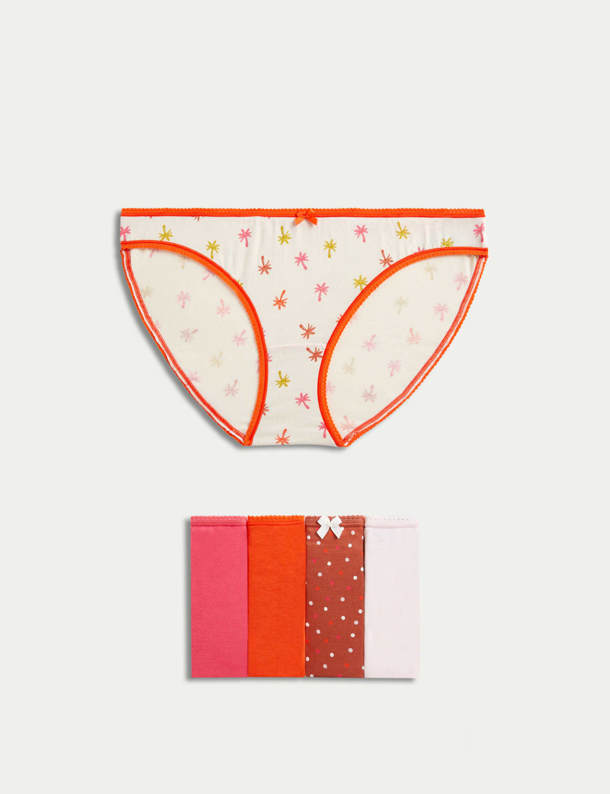 

Marks & Spencer 5pk Cotton Lycra™ Bikini Knickers (FEMALE, BURNT SIENNA, 8)