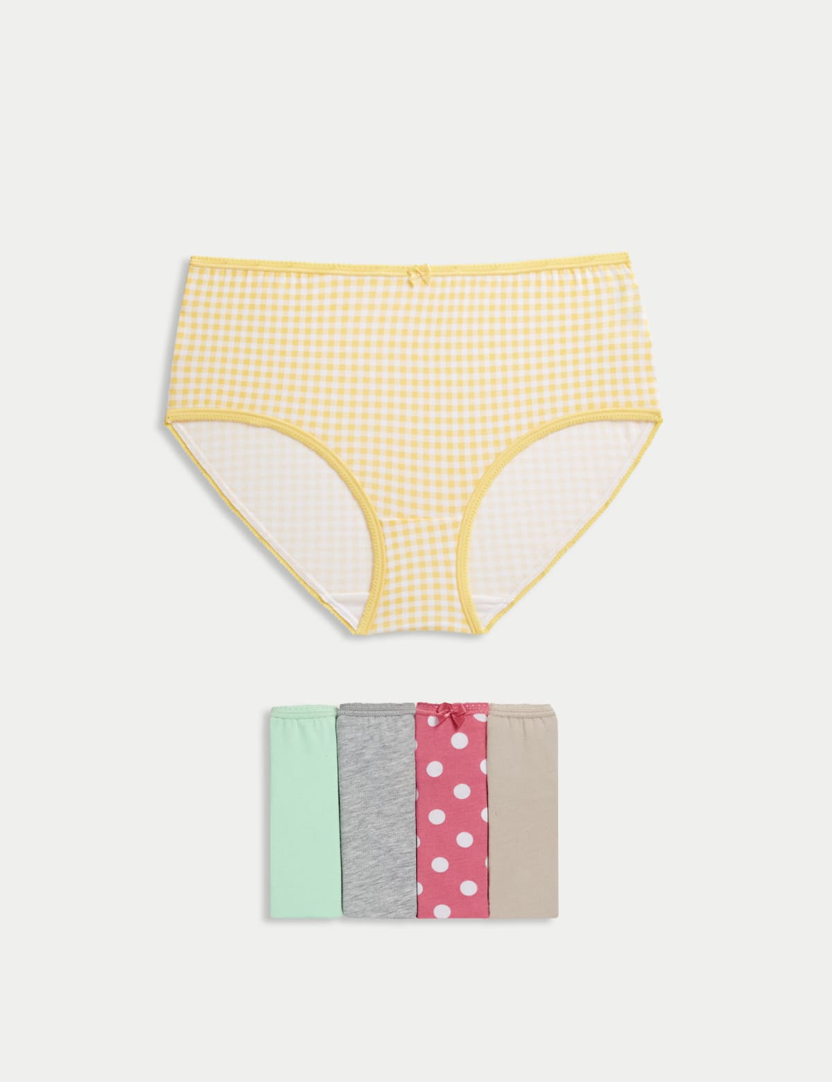 

Marks & Spencer 5pk Cotton Lycra™ High Rise Shorts (FEMALE, LIGHT APPLE, 8)