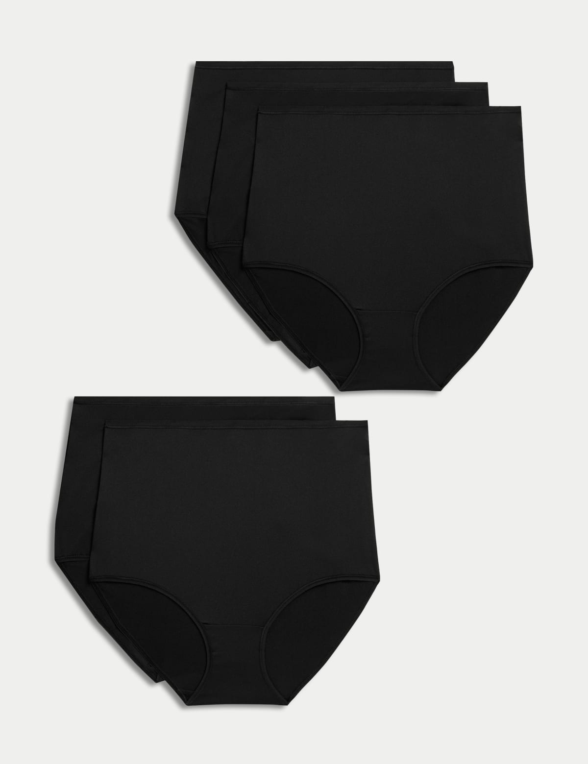 

Marks & Spencer 5pk Microfibre Full Briefs (FEMALE, BLACK, 8)