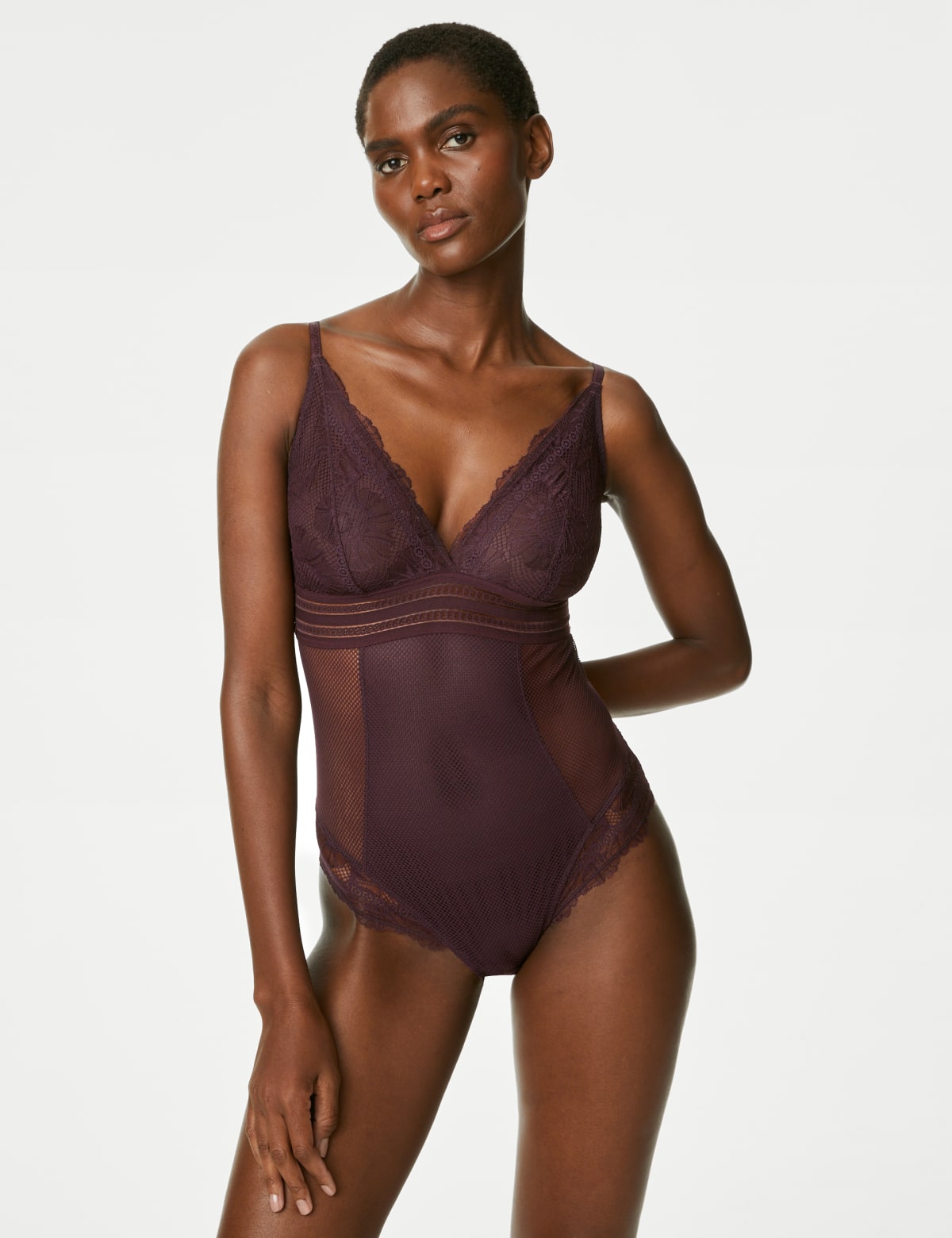 

Marks & Spencer Marseilles Lace Body (FEMALE, DARK PURPLE, 12)