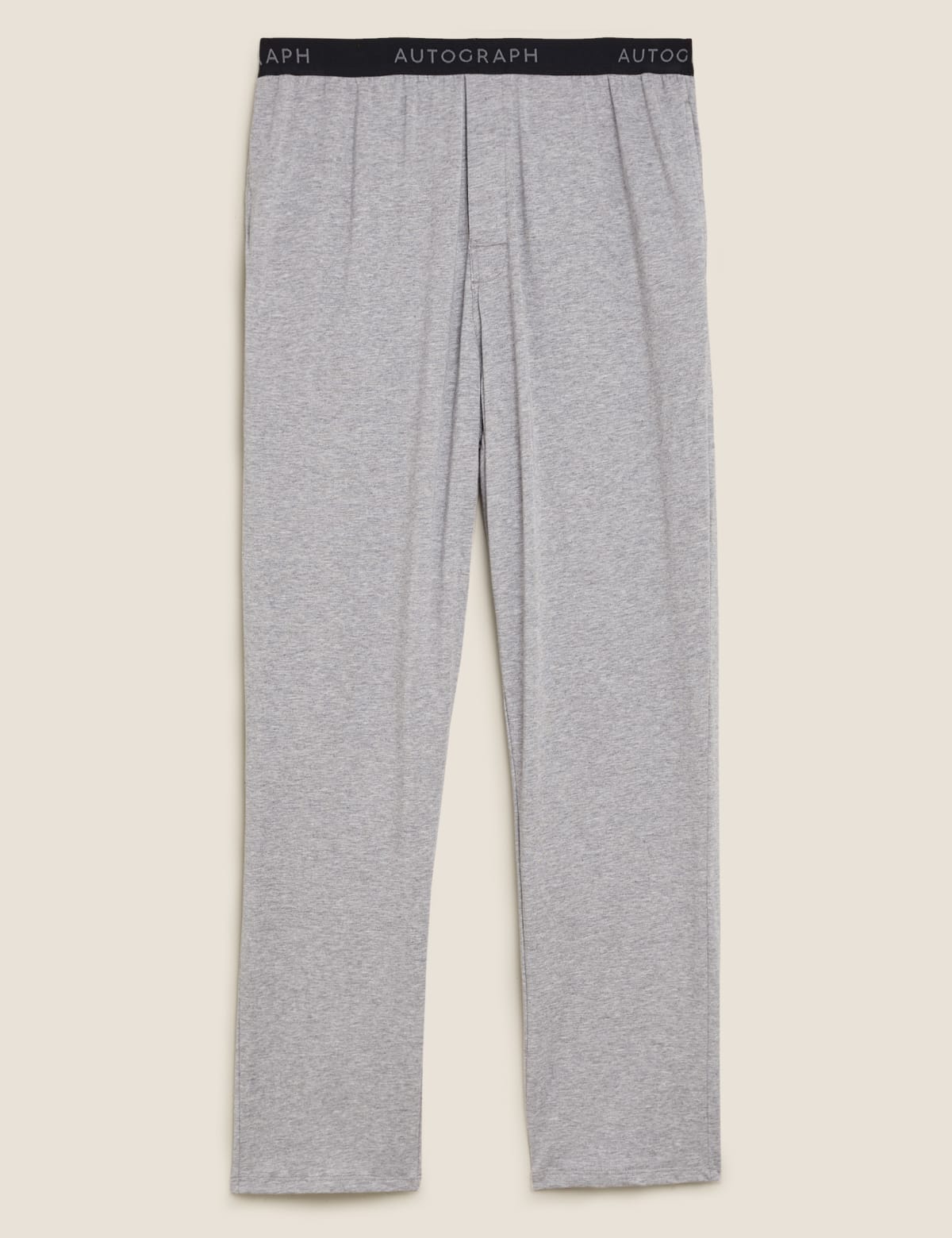 

Marks & Spencer Premium Cotton Supersoft Pyjama Bottoms (MALE, GREY MARL, XL)