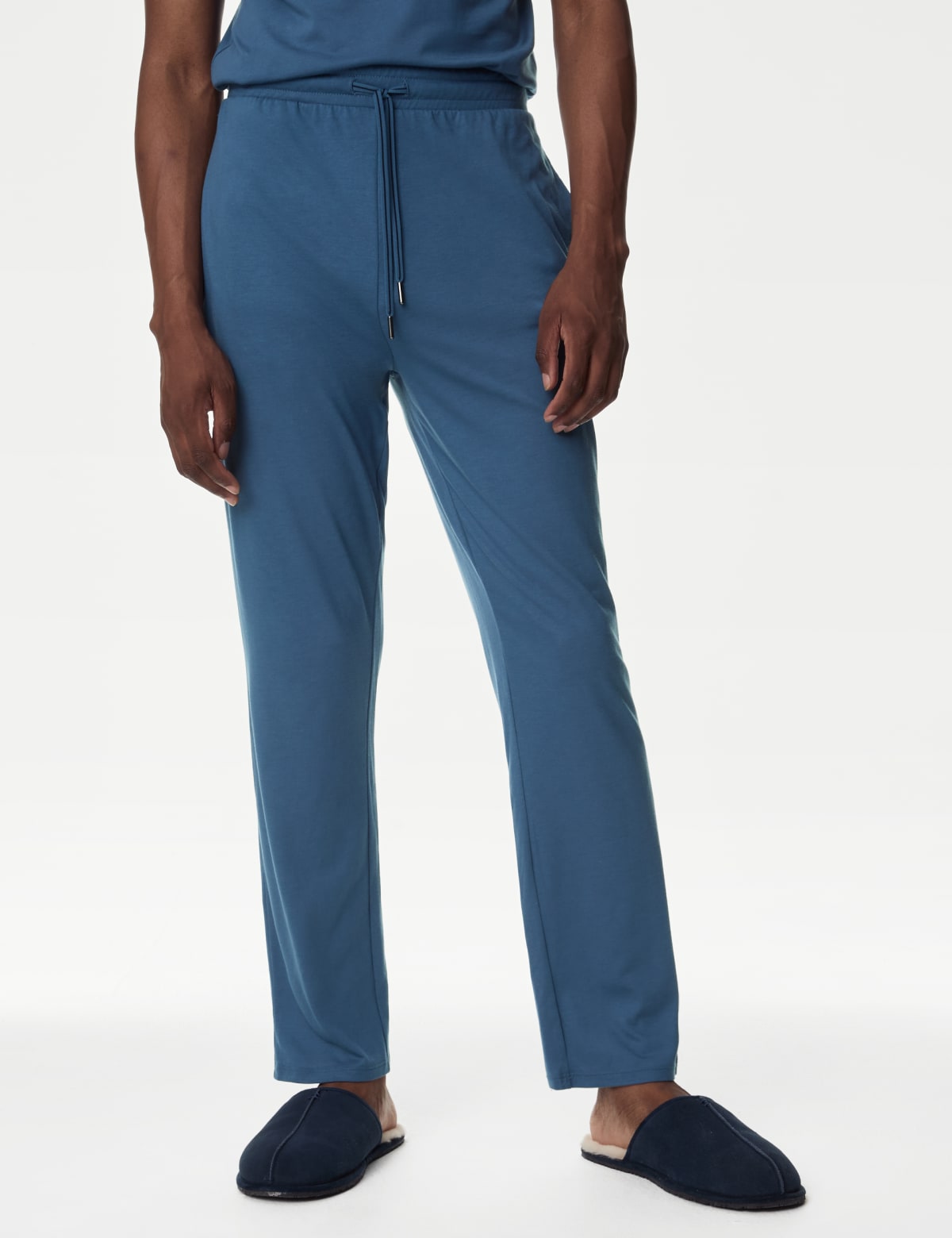 

Marks & Spencer Supima® Cotton Modal Pyjama Bottoms (MALE, LIGHT AIRFORCE, S)