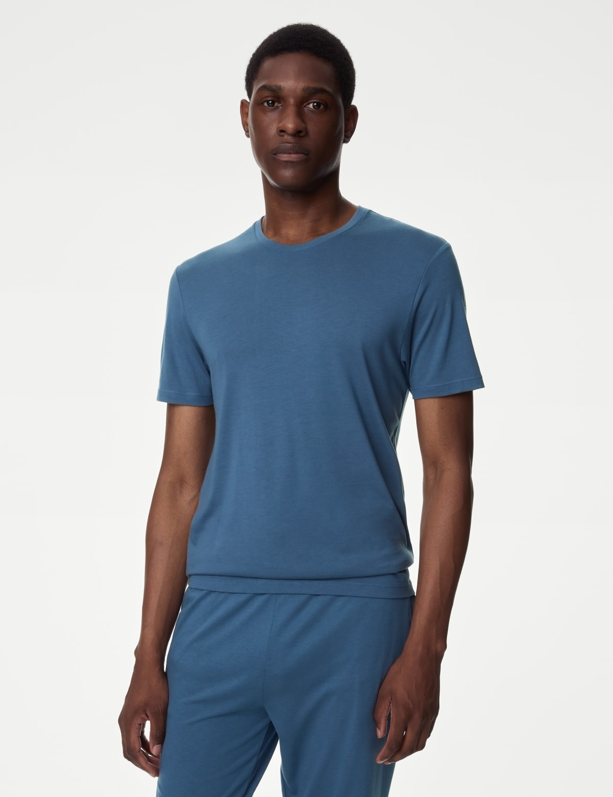 

Marks & Spencer Supima® Cotton Modal TShirt Vest (MALE, LIGHT AIRFORCE, S)