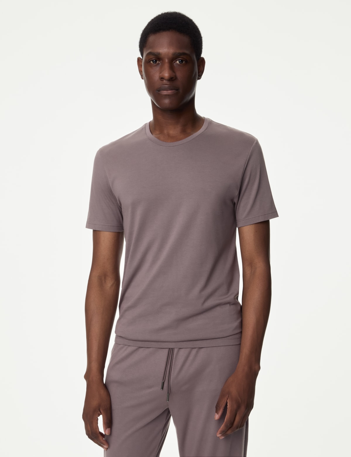 

Marks & Spencer Supima® Cotton Modal TShirt Vest (MALE, MAUVE, S)