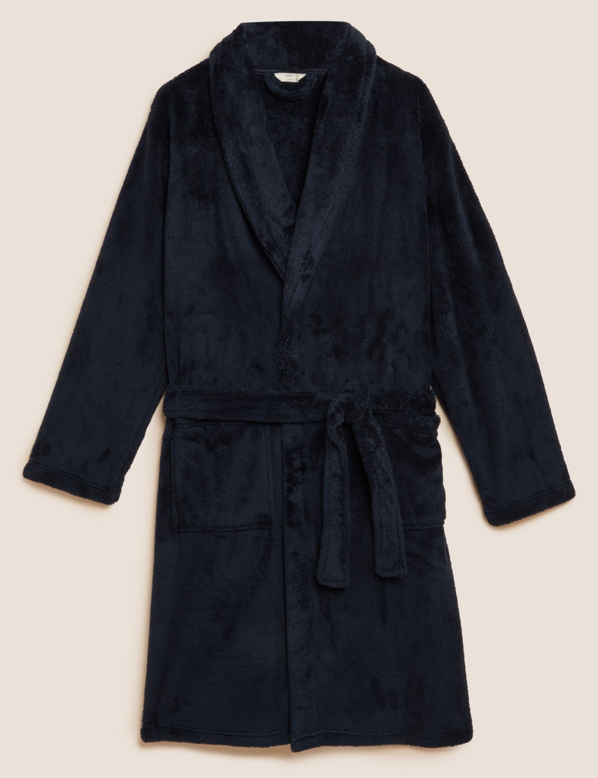 

Marks & Spencer Fleece Supersoft Dressing Gown (MALE, DARK NAVY, S)