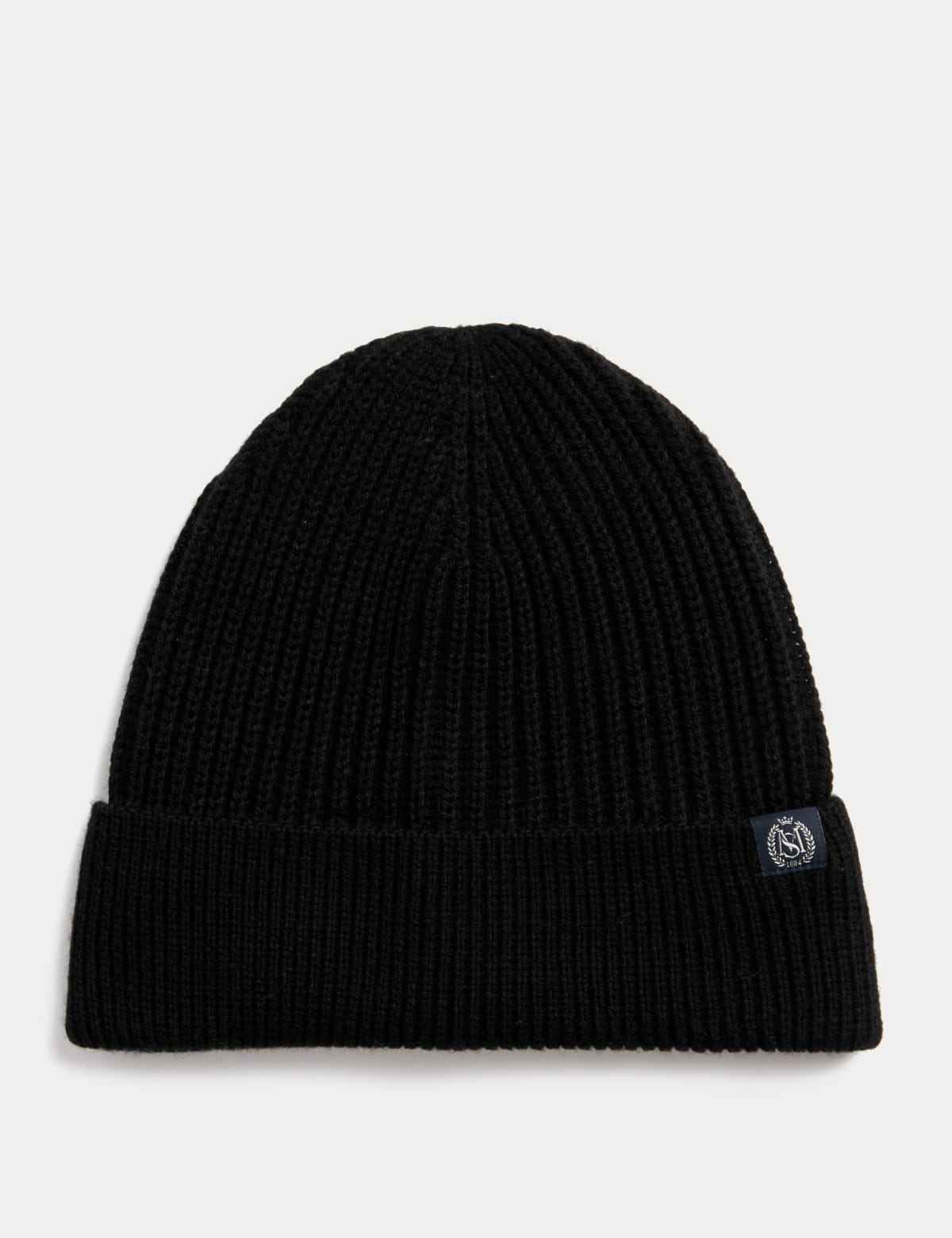 

Marks & Spencer Knitted Beanie Hat (MALE, BLACK)
