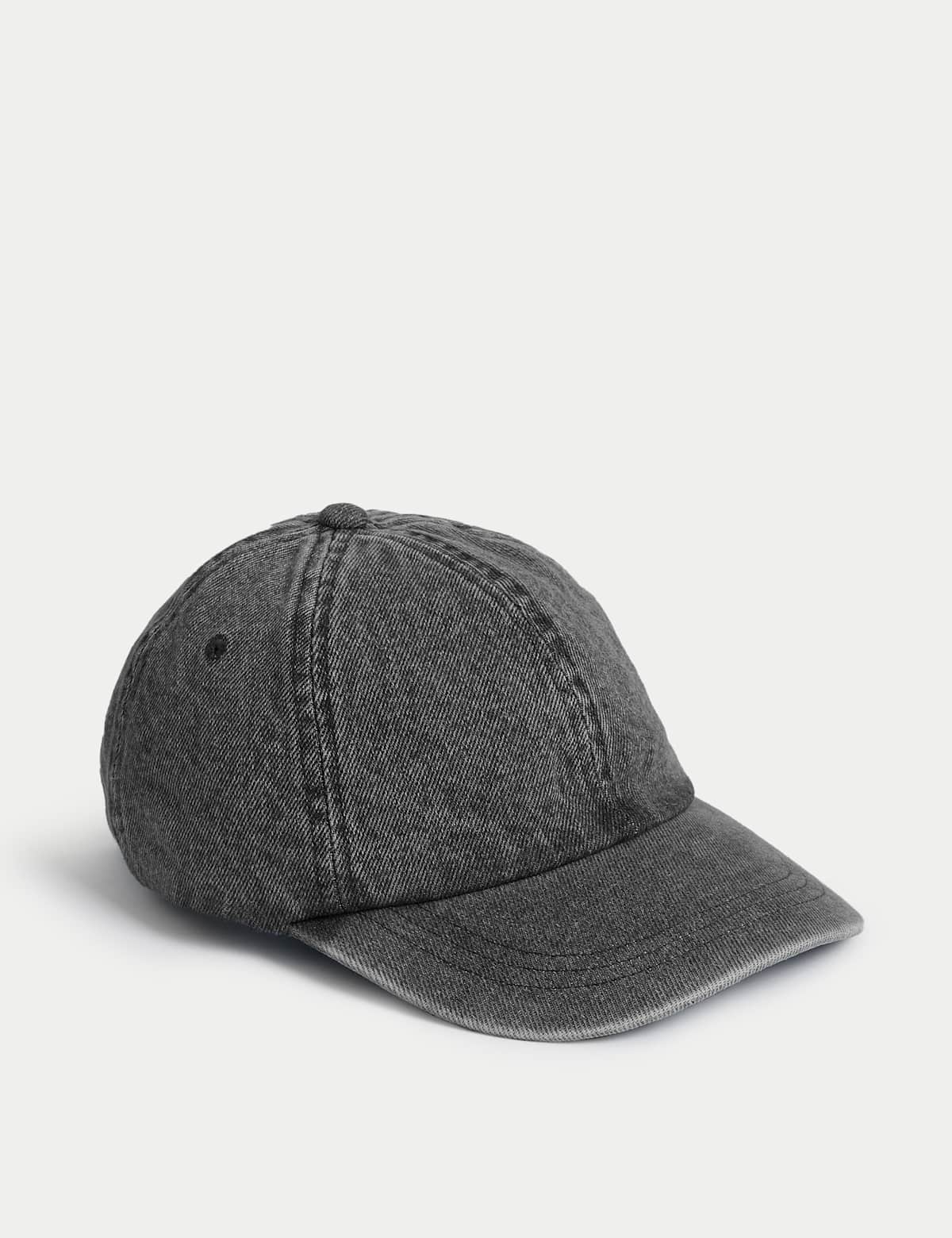 

Marks & Spencer Denim Baseball Cap (MALE, CHARCOAL)