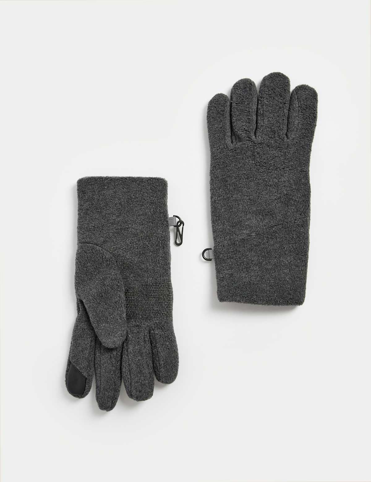 

Marks & Spencer Fleece Touch Screen Gloves (MALE, CHARCOAL, S-M)