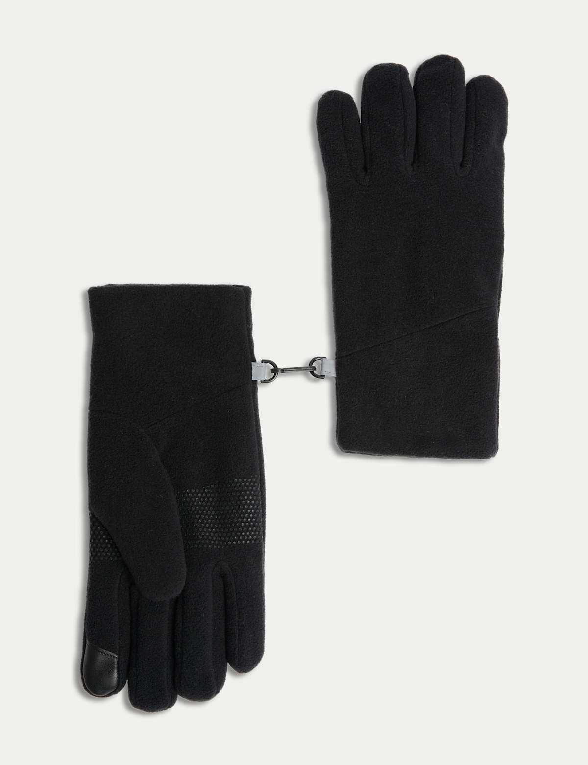 

Marks & Spencer Fleece Touch Screen Gloves (MALE, BLACK, L-XL)