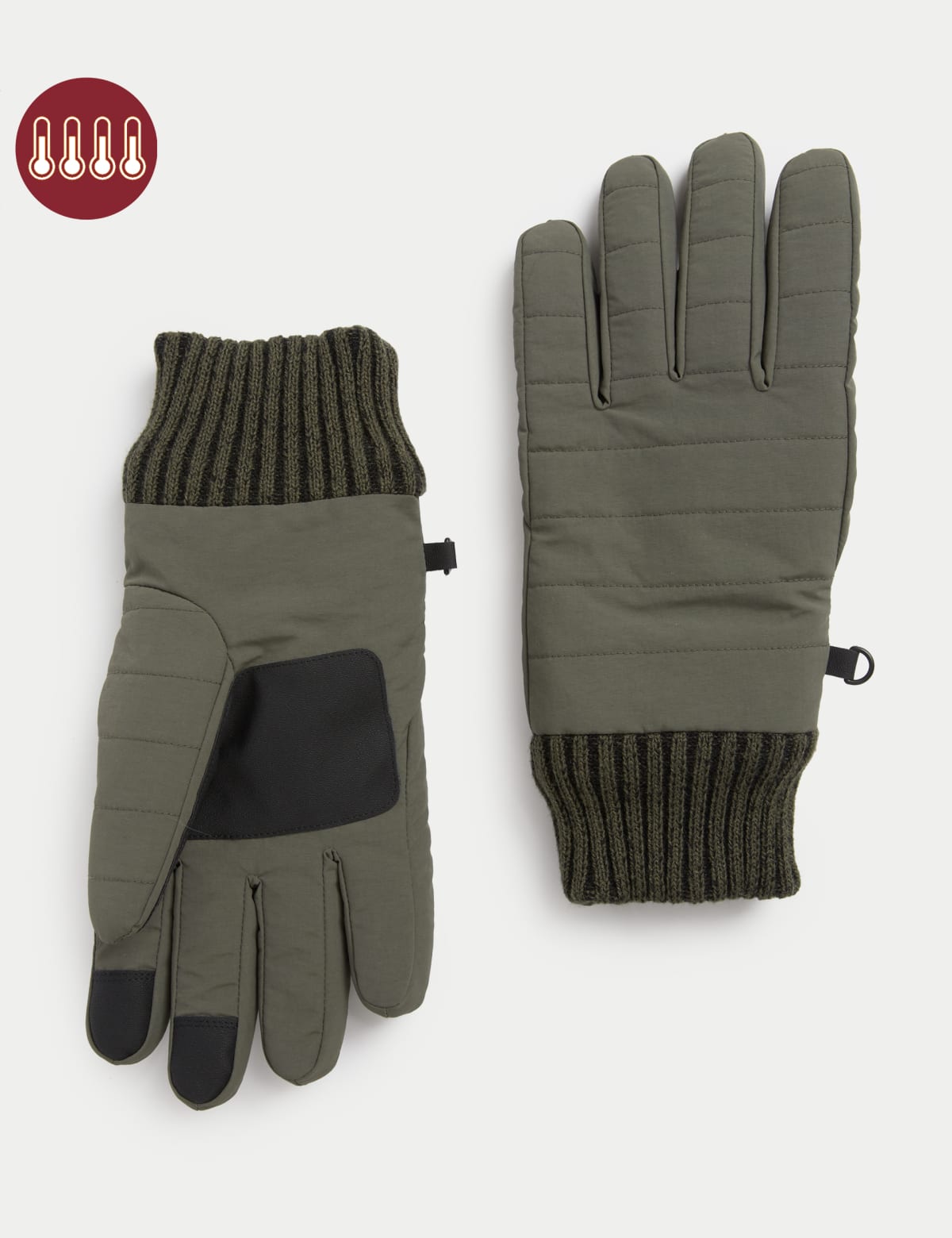 

Marks & Spencer Gloves with Stormwear™ (MALE, GREEN, S-M)