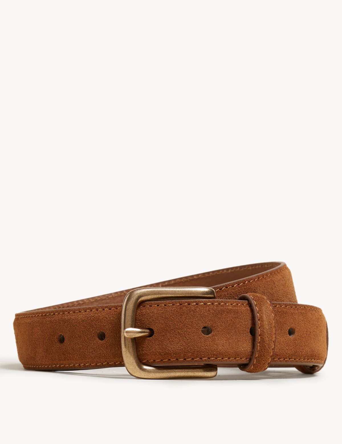 

Marks & Spencer Suede Belt (MALE, TAN, 34-36)