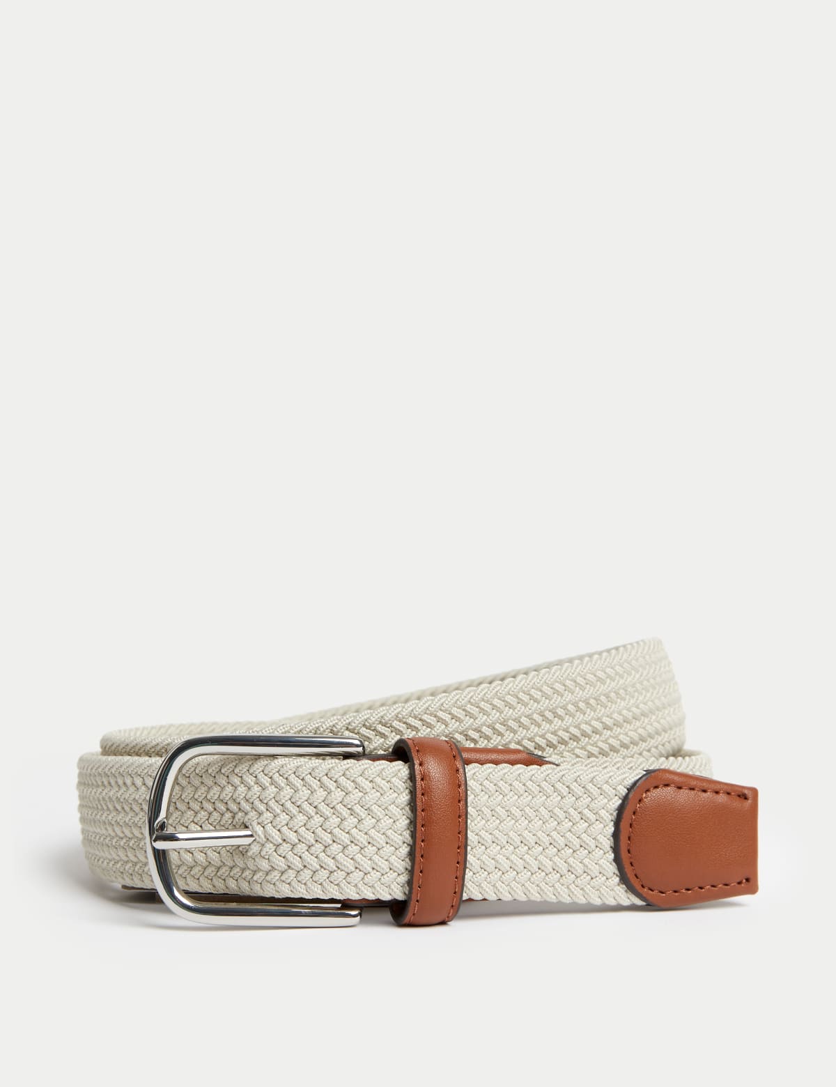 

Marks & Spencer Stretch Woven Casual Belt (MALE, NATURAL, 34-36)