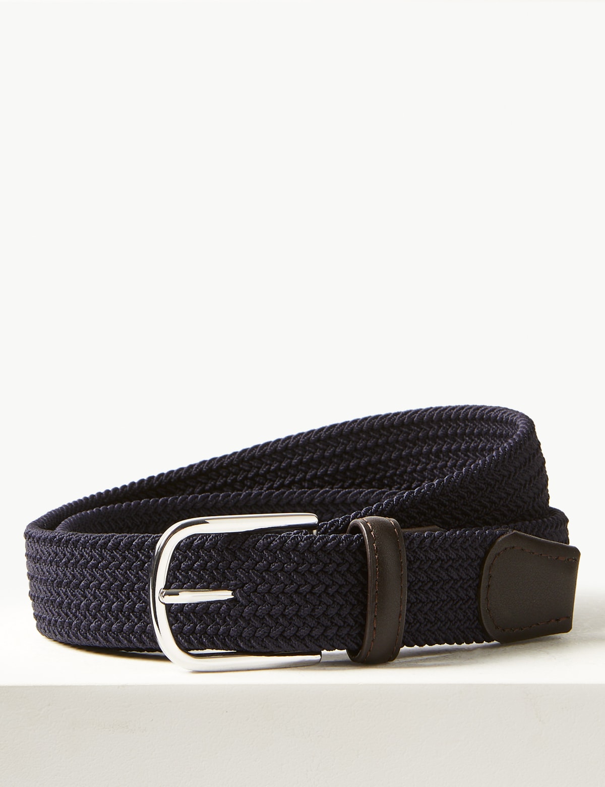 

Marks & Spencer Stretch Woven Belt (MALE, NAVY, 34-36)