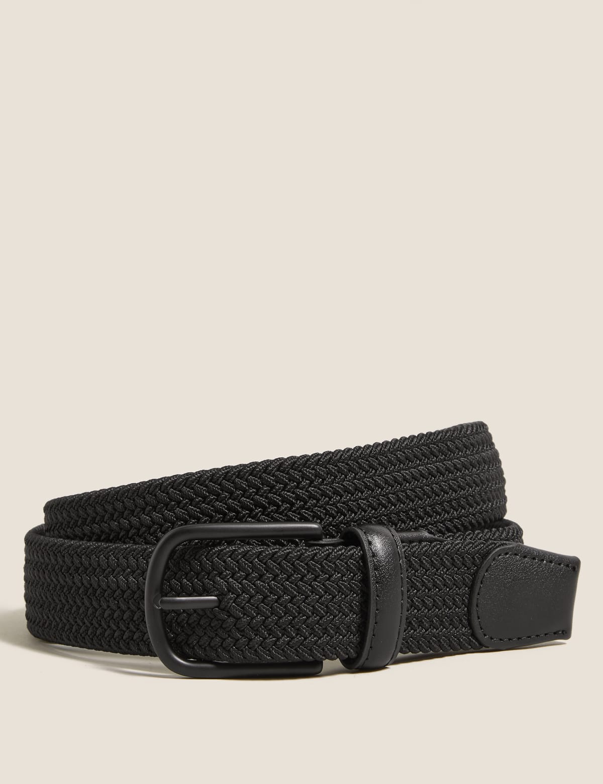 

Marks & Spencer Stretch Woven Belt (MALE, BLACK MIX, 34-36)