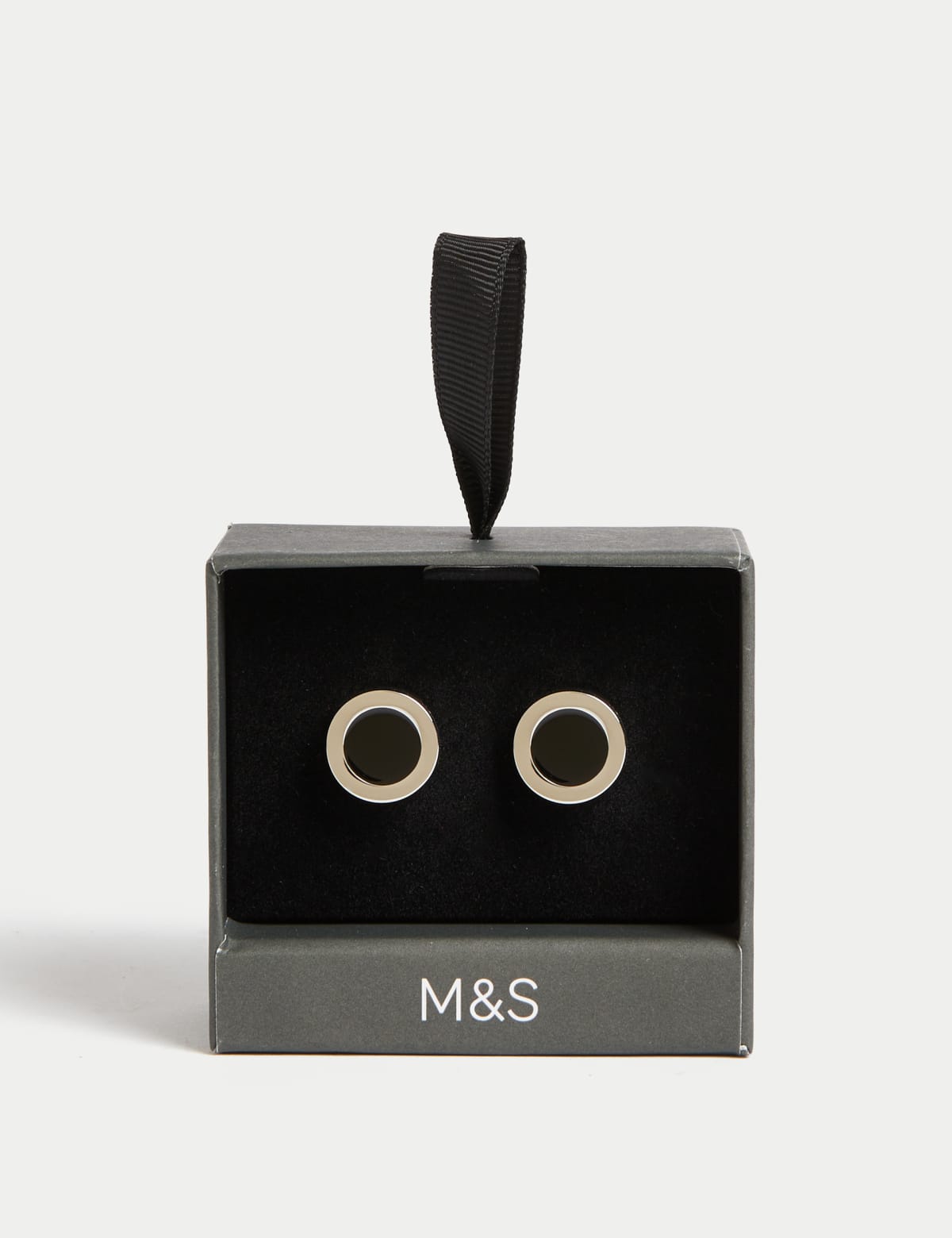 

Marks & Spencer Circular Cufflinks (MALE, SILVER)