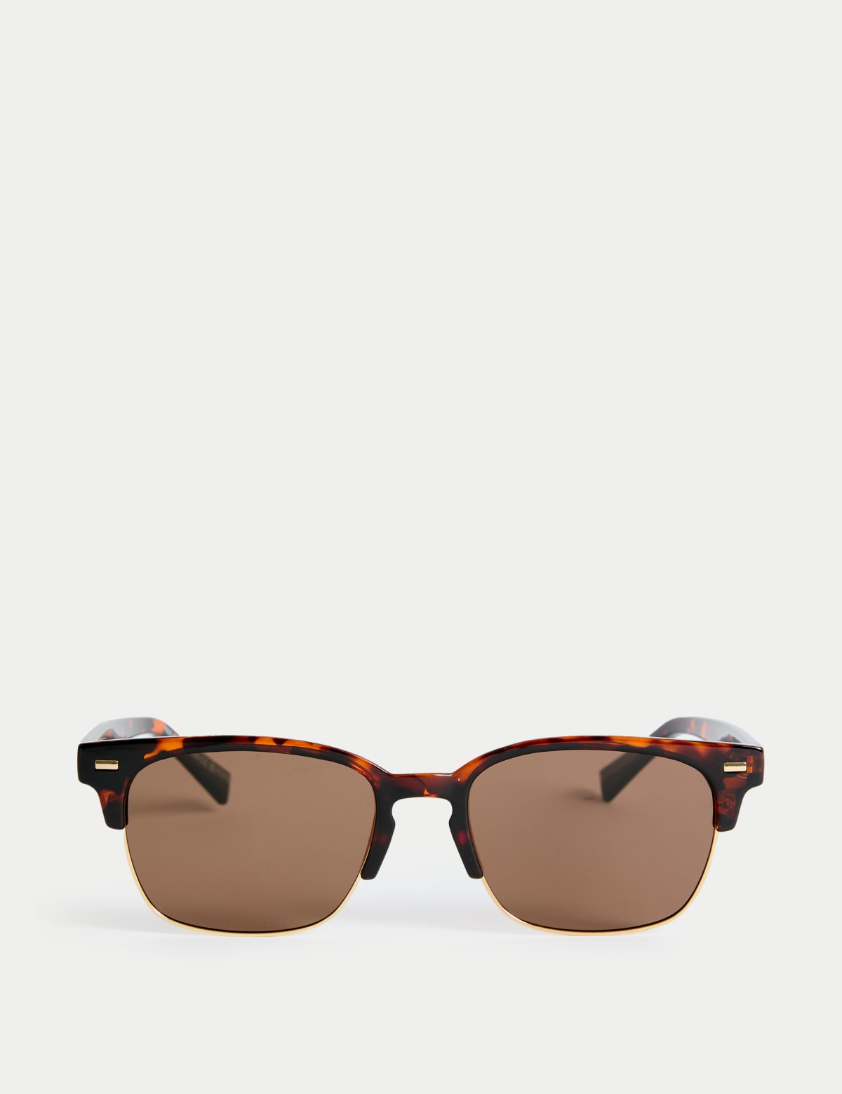 

Marks & Spencer D Frame Polarised Sunglasses (MALE, BROWN MIX)