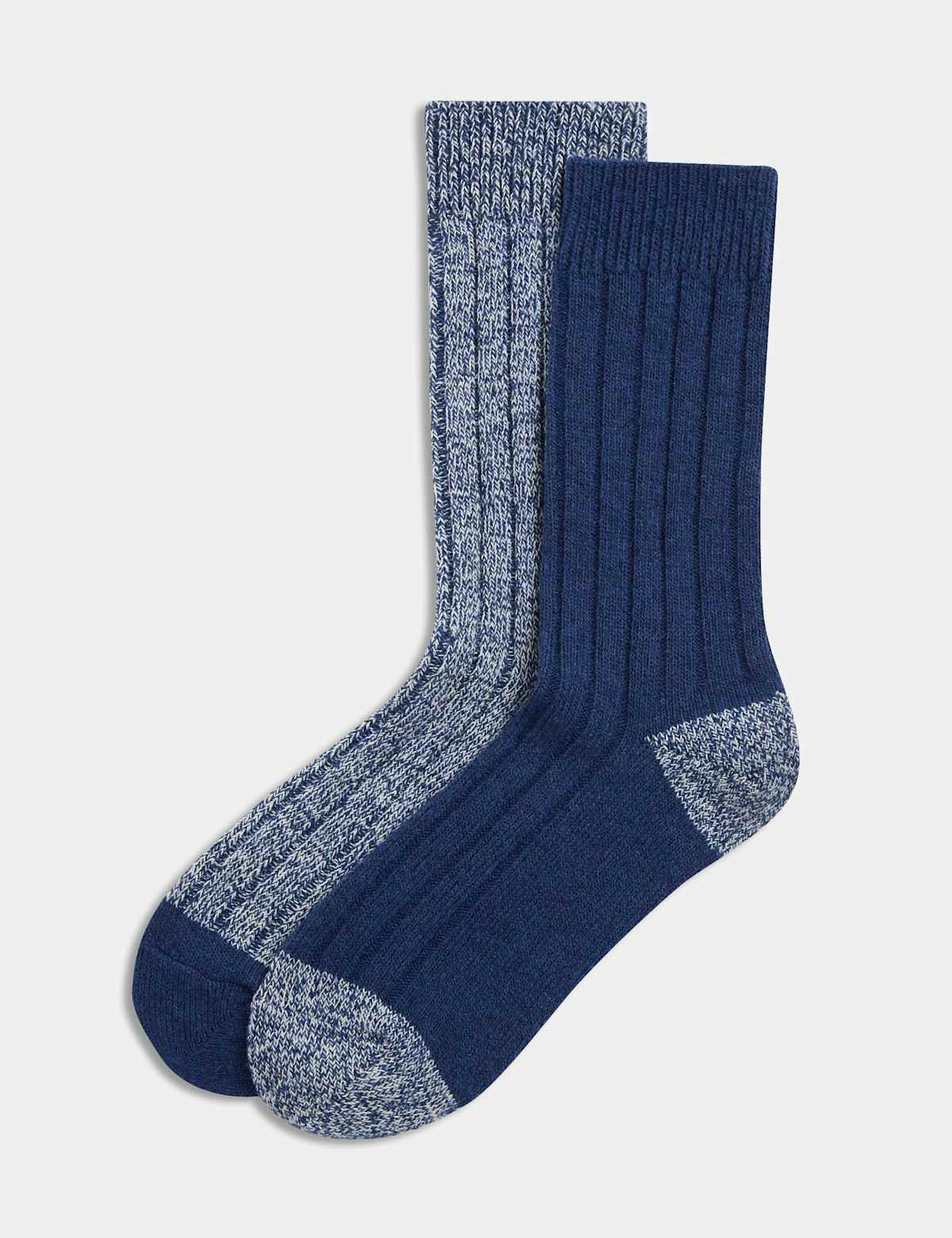 

Marks & Spencer 2pk Heatgen™ Medium Warmth Thermal Socks (MALE, NAVY MIX)
