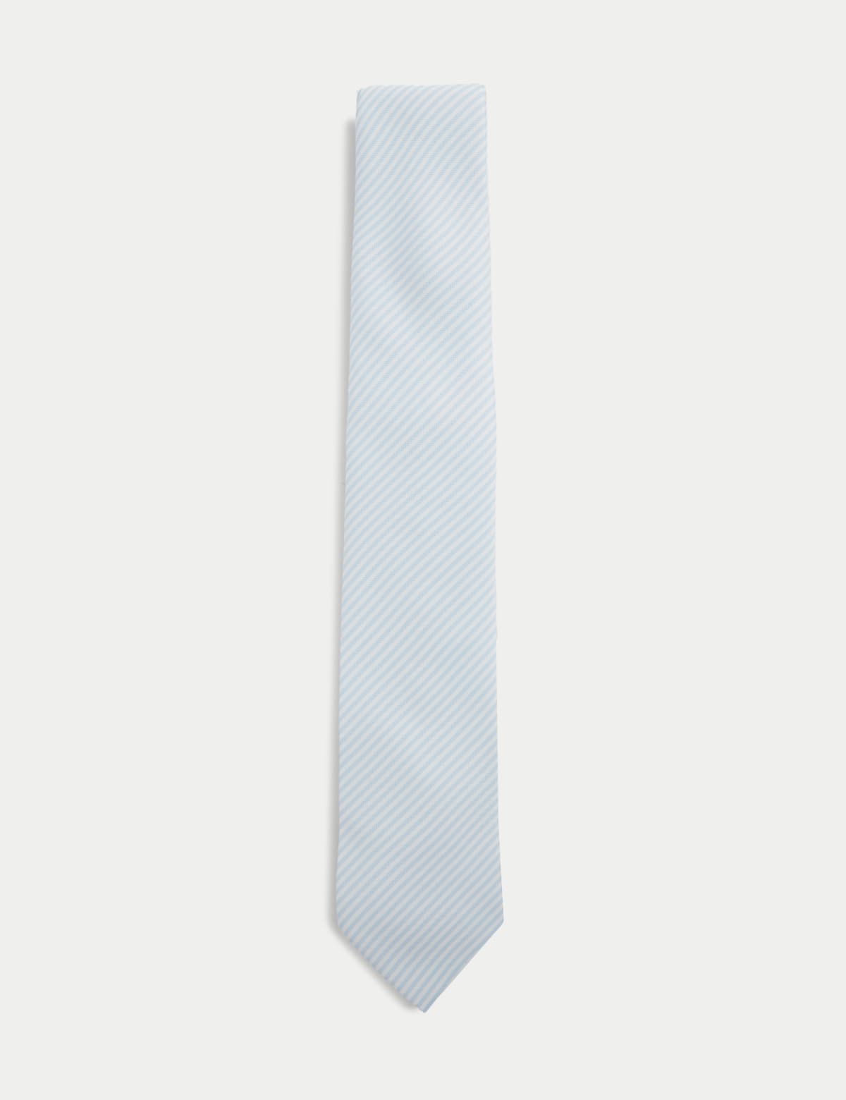 

Marks & Spencer Slim Striped Tie (MALE, PALE BLUE)