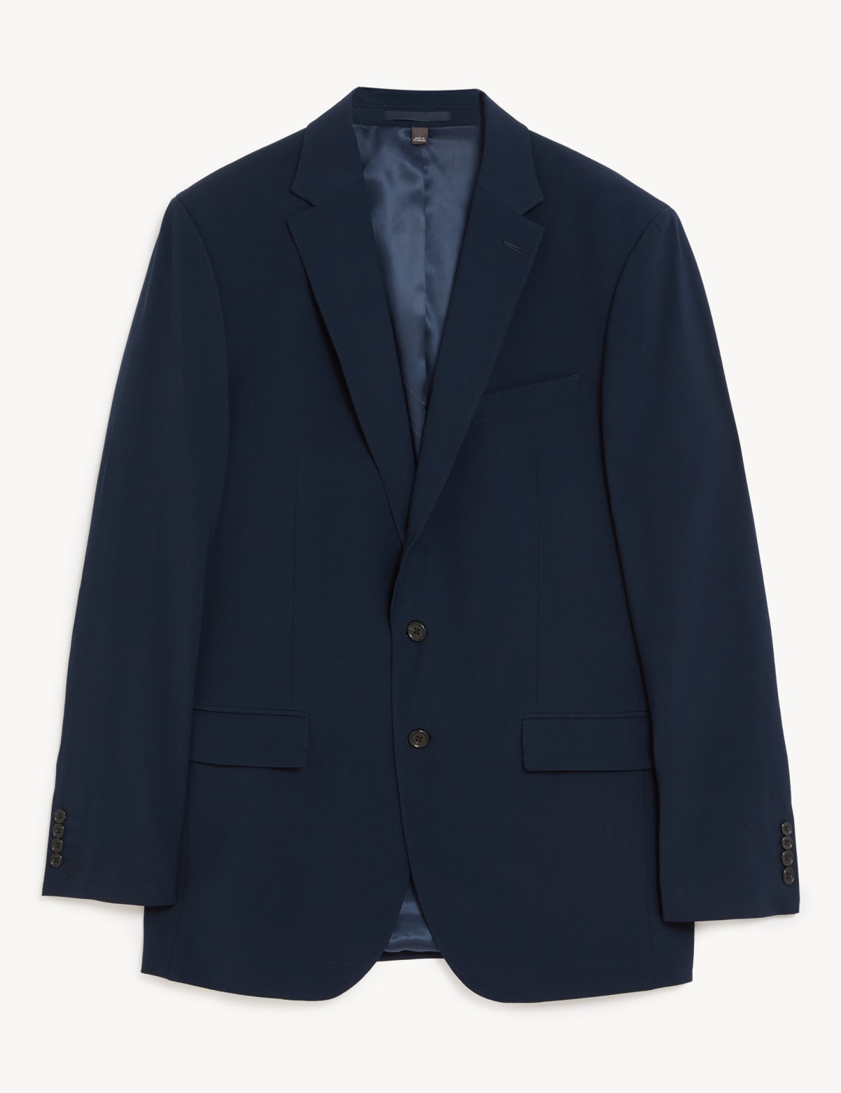 

Marks & Spencer The Ultimate Tailored Fit Suit Jacket (MALE, NAVY, 36-SHT)