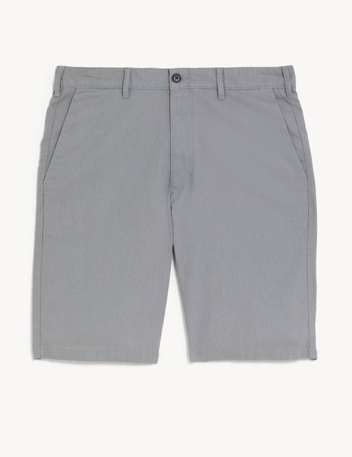 

Marks & Spencer Linen Mix Plain Regular Fit Shorts (MALE, LIGHT GREY, 34)