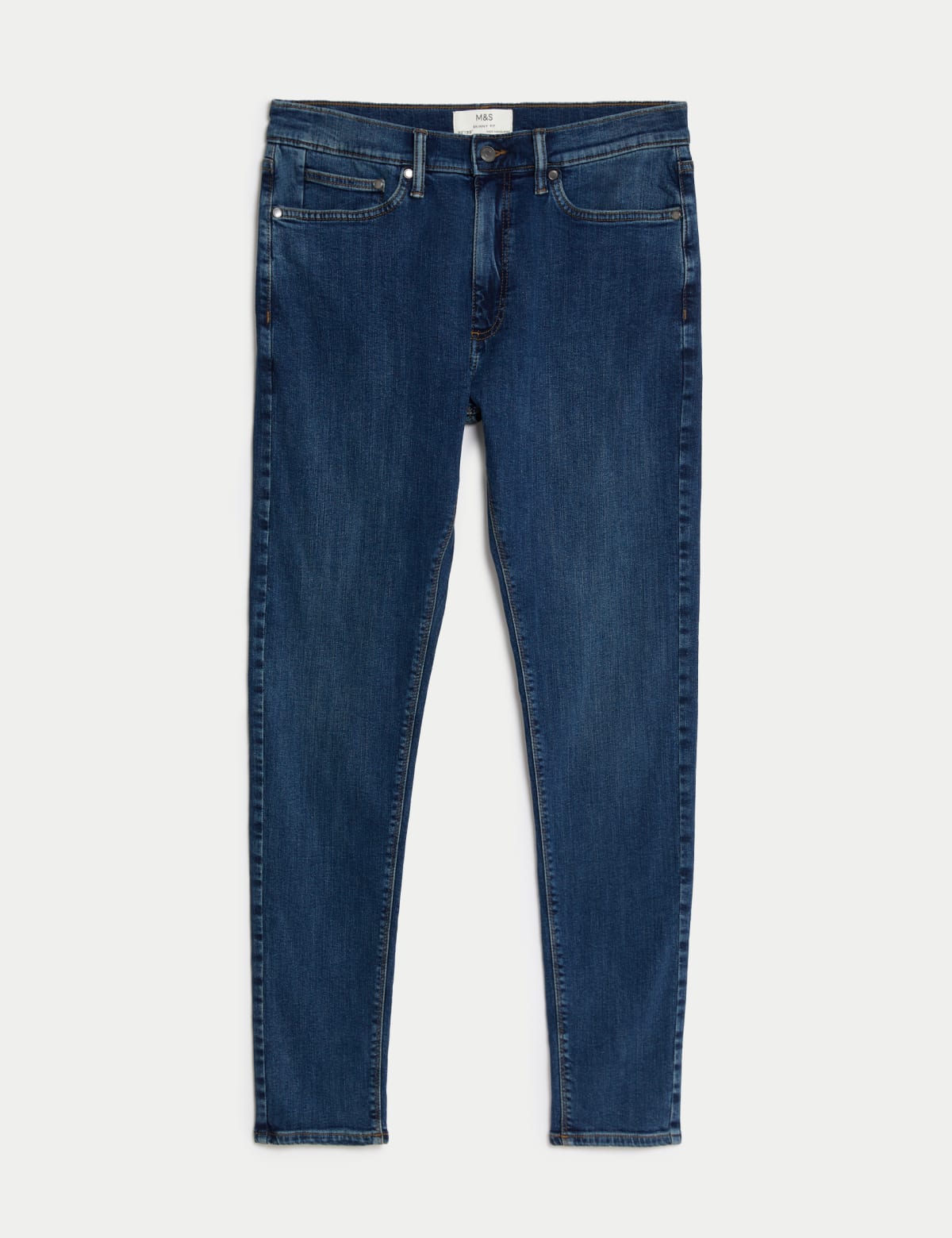 

Marks & Spencer Skinny Fit Stretch Jeans (MALE, BLUE, 32-31)