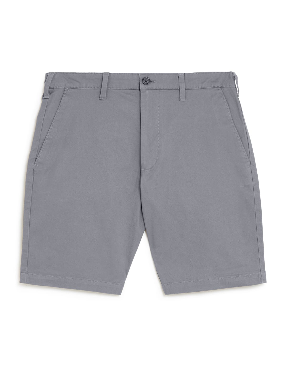 

Marks & Spencer Stretch Chino Shorts (MALE, MEDIUM GREY, 38REG)