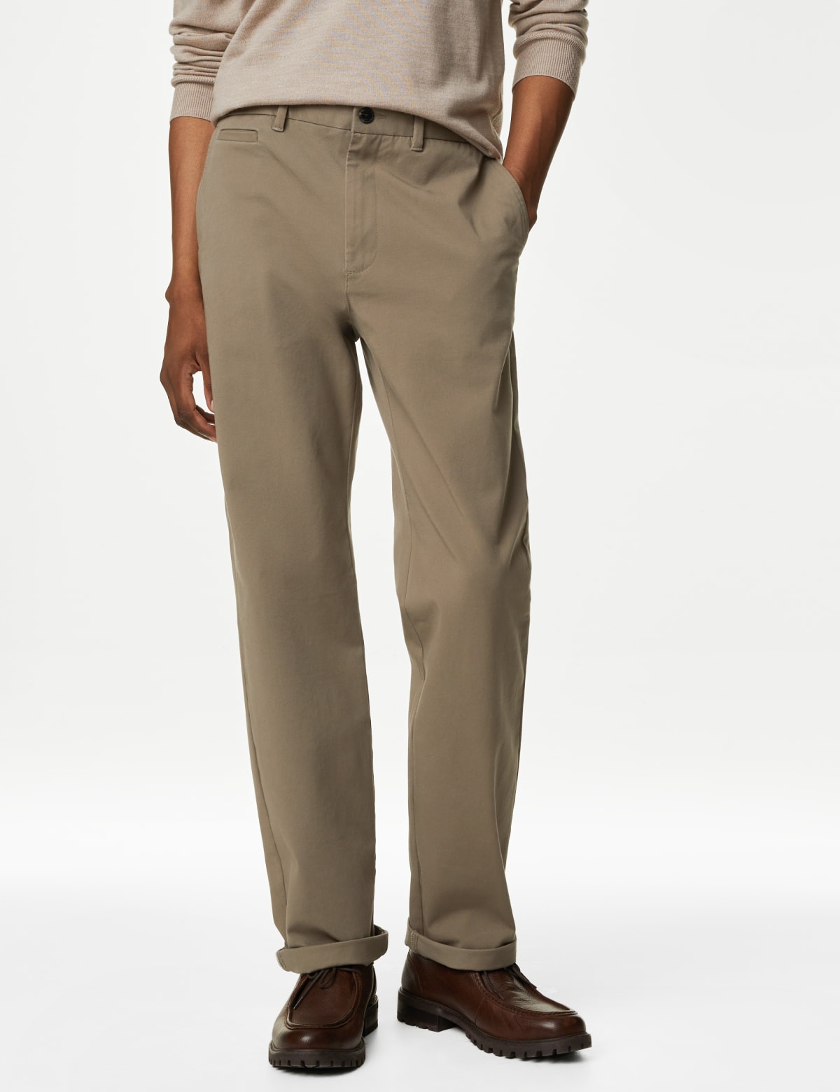 

Marks & Spencer Regular Fit Ultimate Chino (MALE, MOCHA, 40-33)
