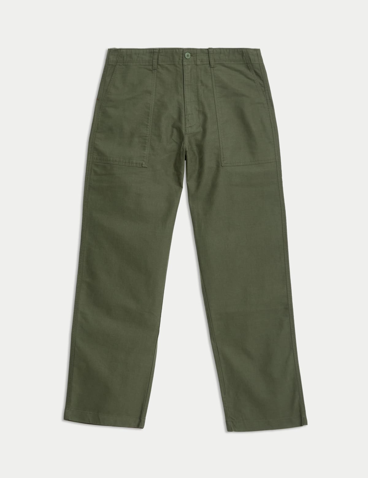 

Marks & Spencer Loose Fit Utility Trousers (MALE, CEDAR, 34-31)