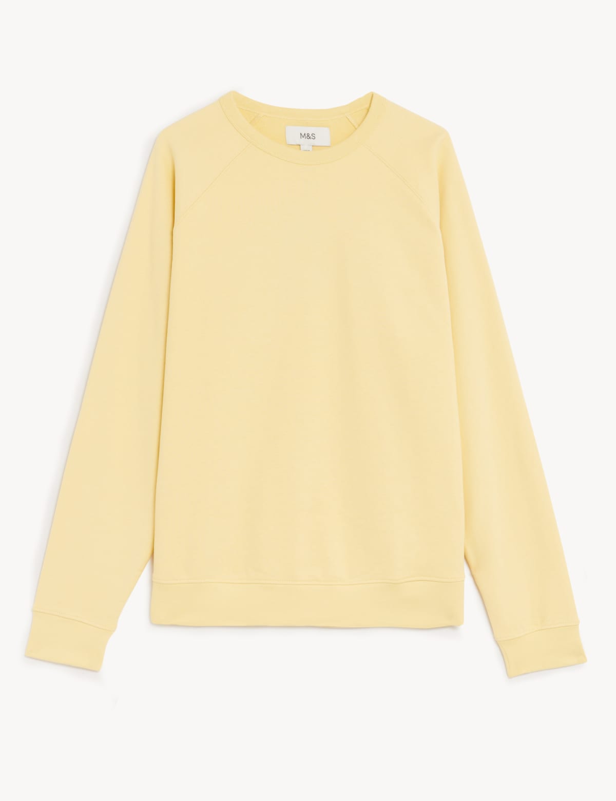 

Marks & Spencer Pure Cotton Raglan Crew Neck Sweatshirt (MALE, YELLOW, L-STD)