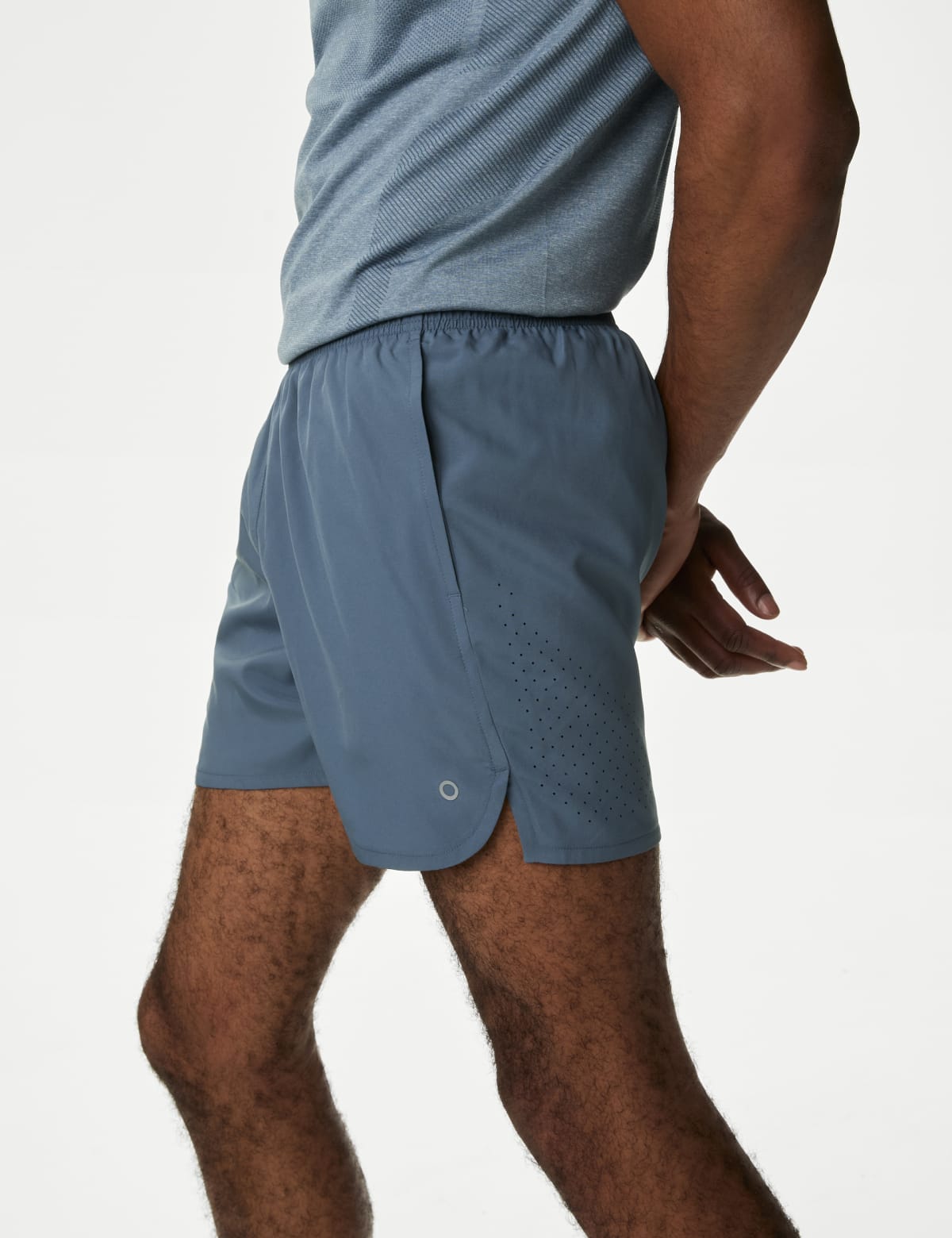 

Marks & Spencer Sport Shorts (MALE, AIR FORCE BLUE, L-REG)