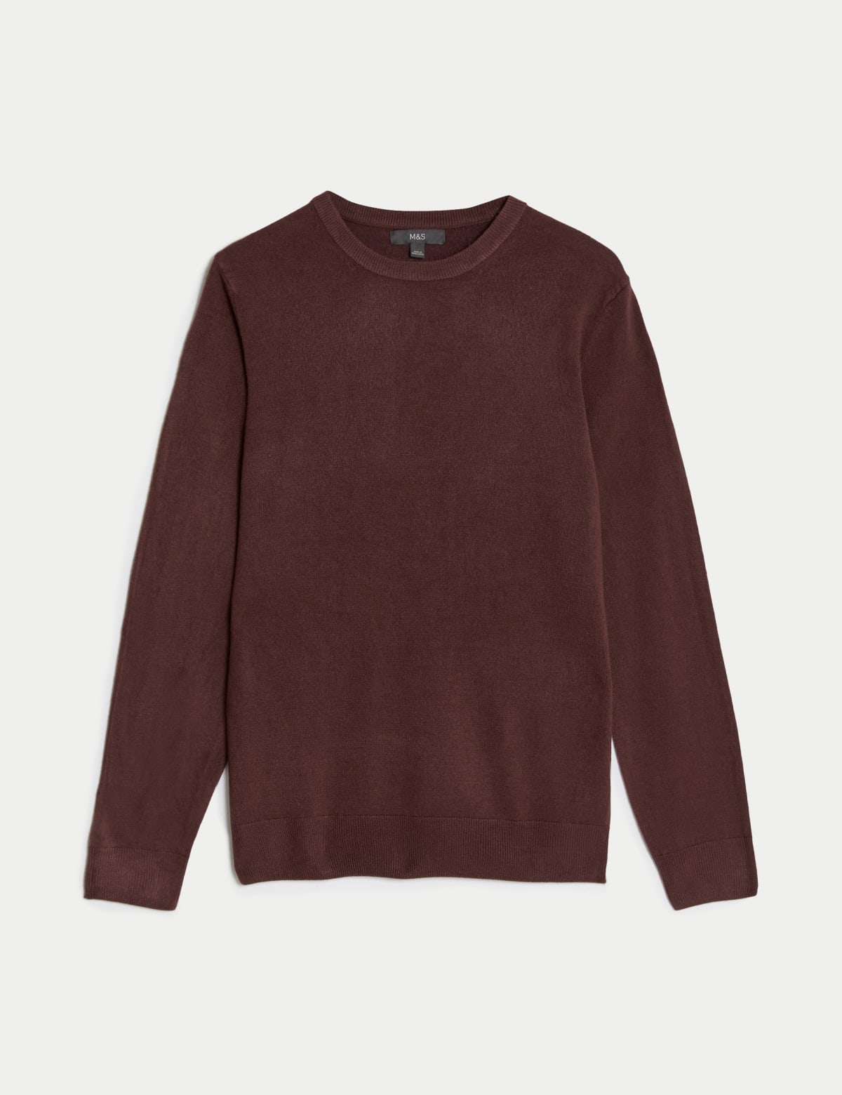 

Marks & Spencer Cashmilon™ Crew Neck Jumper (MALE, BURGUNDY, XXL-REG)