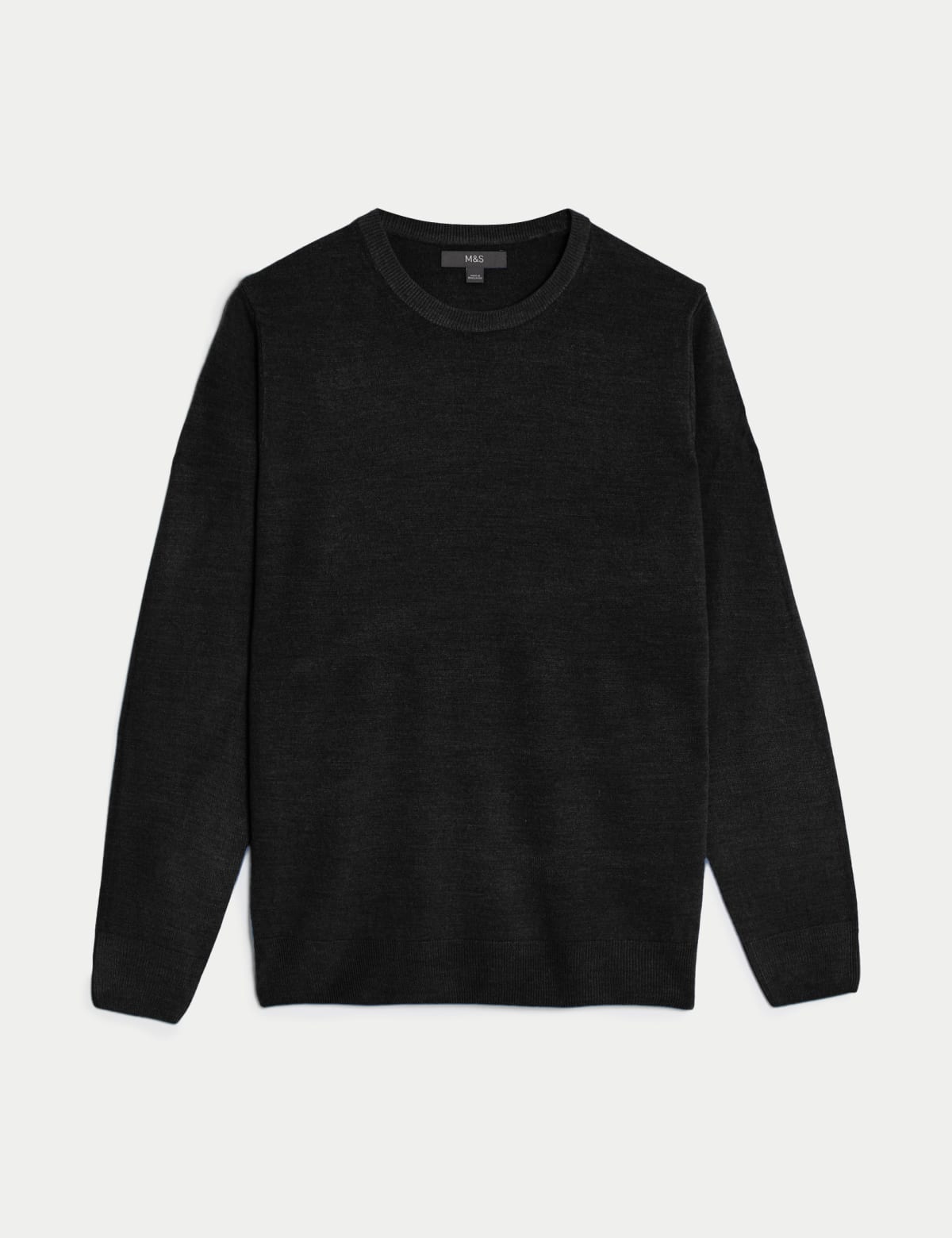 

Marks & Spencer Cashmilon™ Crew Neck Jumper (MALE, BLACK, L-REG)