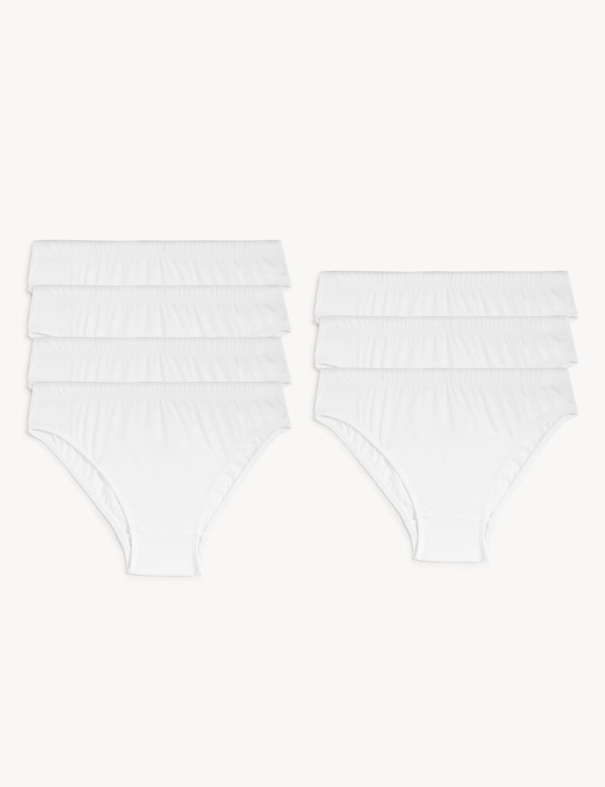 

Marks & Spencer 7P Plain Briefs White (2-14 Yrs) (BOYS, WHITE, 6-7 Y)