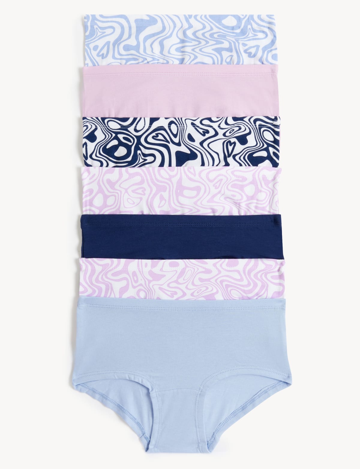 

Marks & Spencer 7pk Cotton Rich Marble Shorts (GIRLS, MULTI/BRIGHTS, 7-8 Y)