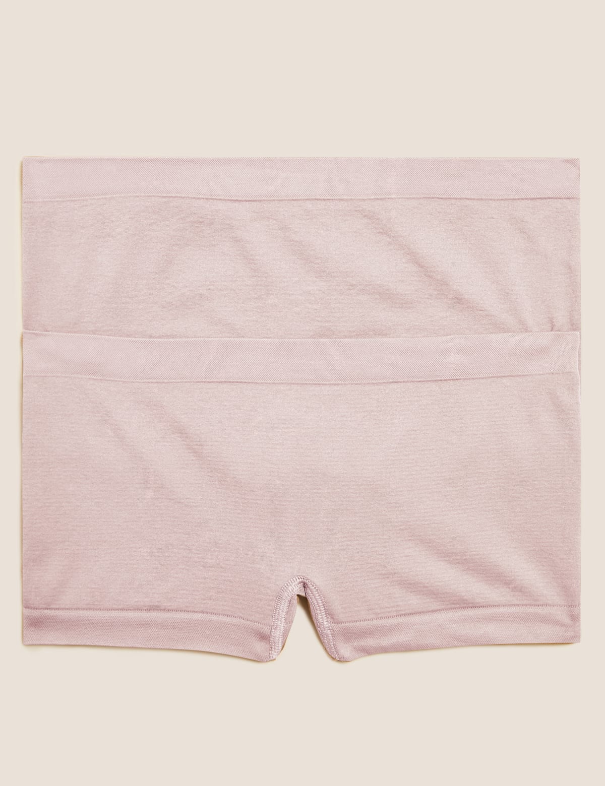 

Marks & Spencer 2pk Seamfree Shorts (6-16 Yrs) (GIRLS, OPALINE, 12-14)