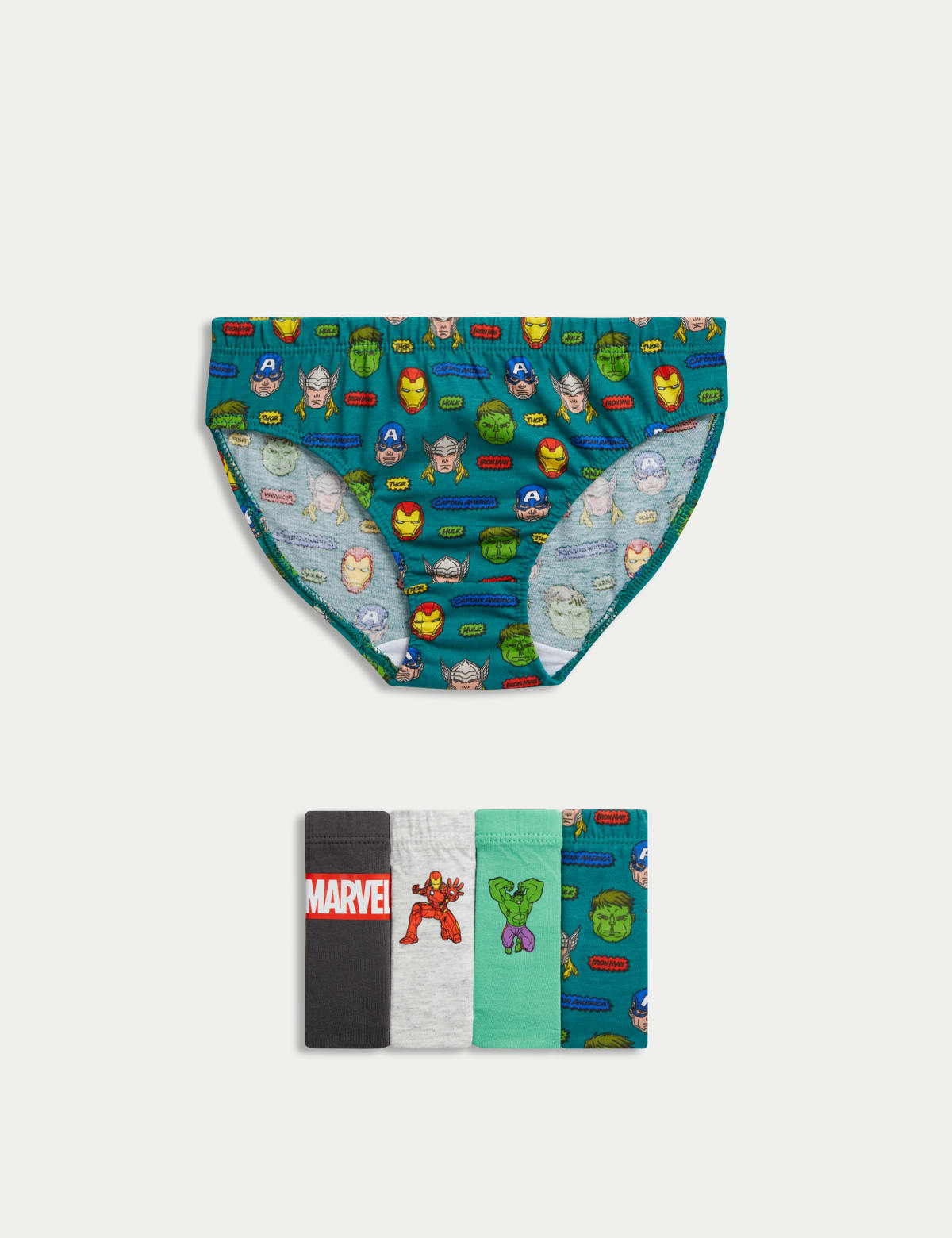 

Marks & Spencer 5pk Pure Cotton Marvel™ Briefs (2-10 Yrs) (BOYS, MULTI, 5-6 Y)
