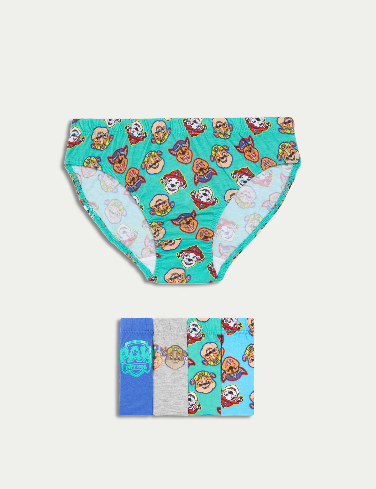 

Marks & Spencer 5pk Pure Cotton PAW Patrol™ Briefs (2-8 Yrs) (BOYS, BLUE MIX, 4-5 Y)