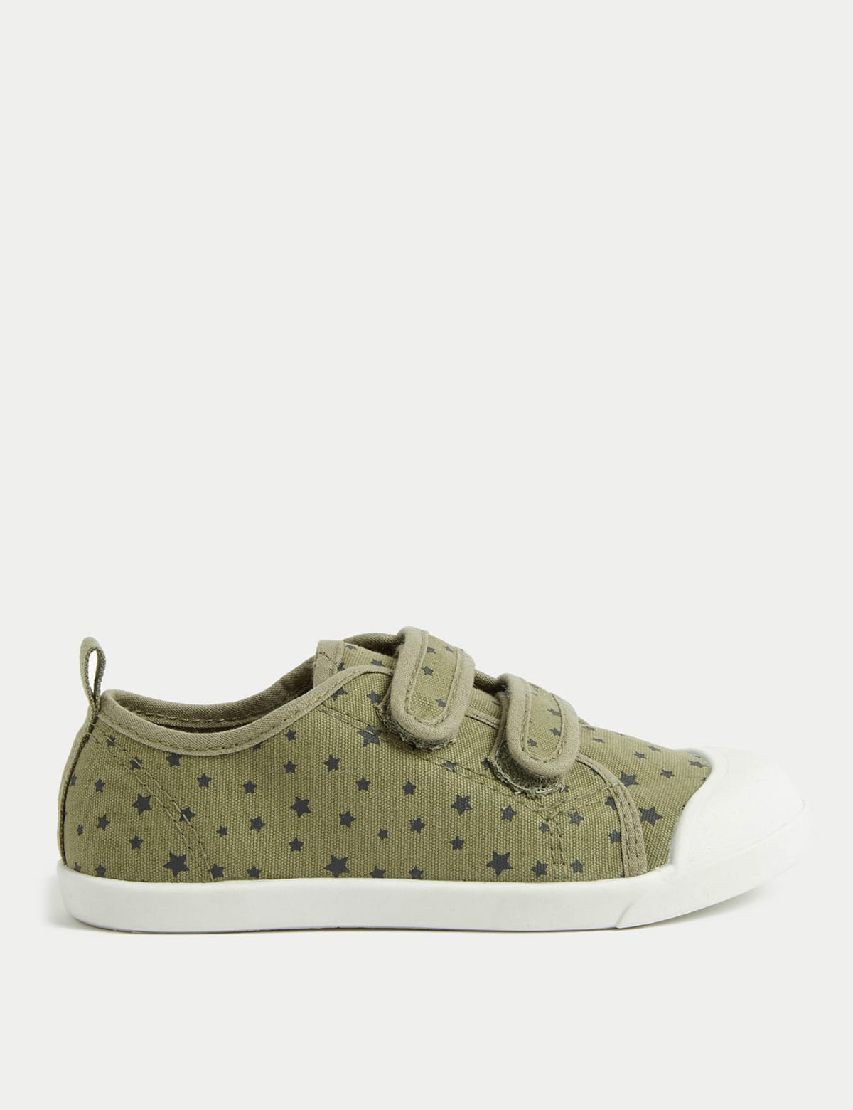 

Marks & Spencer Kids’ Denim Riptape Star Pumps (BOYS, KHAKI, 10 S-STD)