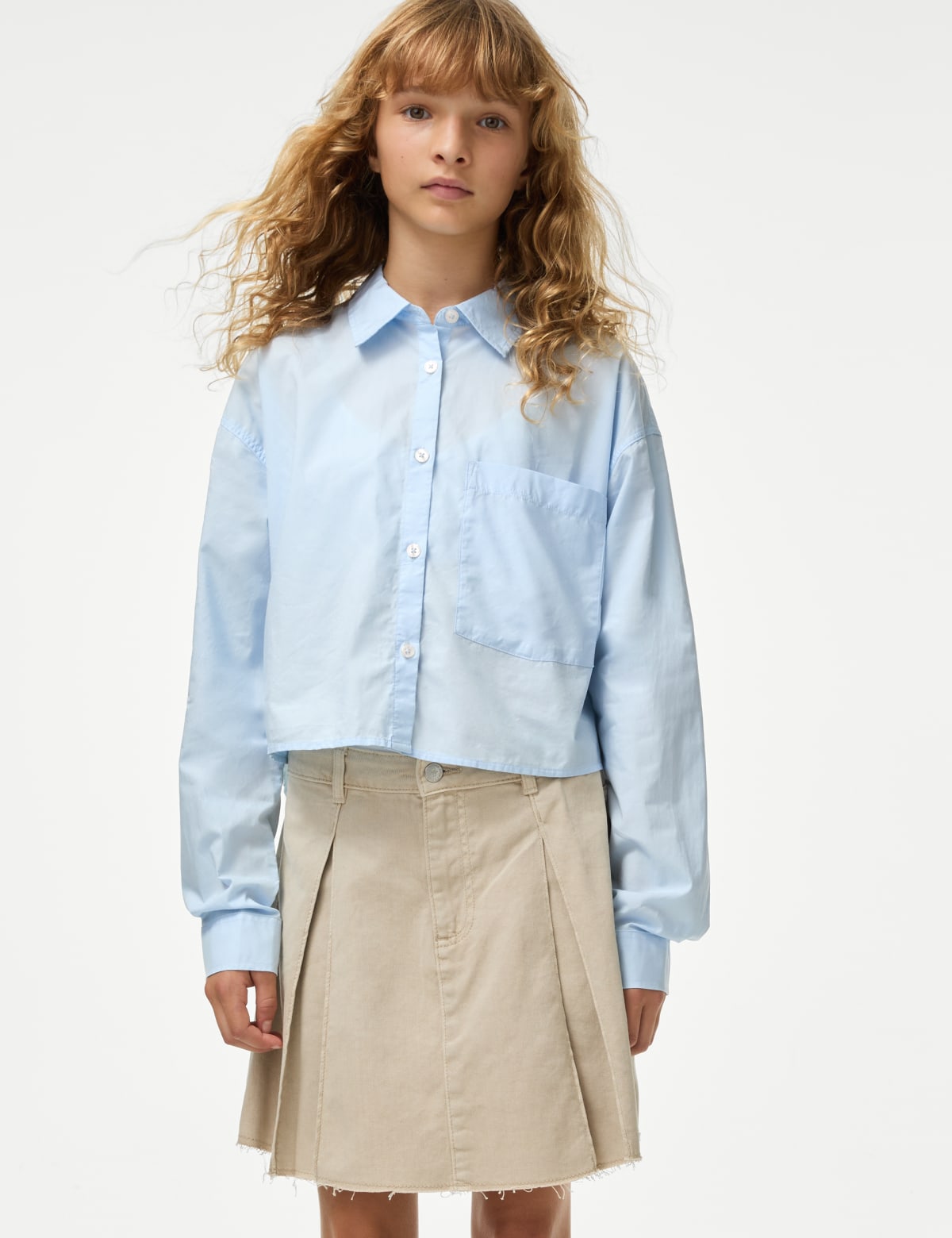 

Marks & Spencer Pure Cotton Shirt (6-7 Yrs) (GIRLS, BLUE, 6-7 Y)